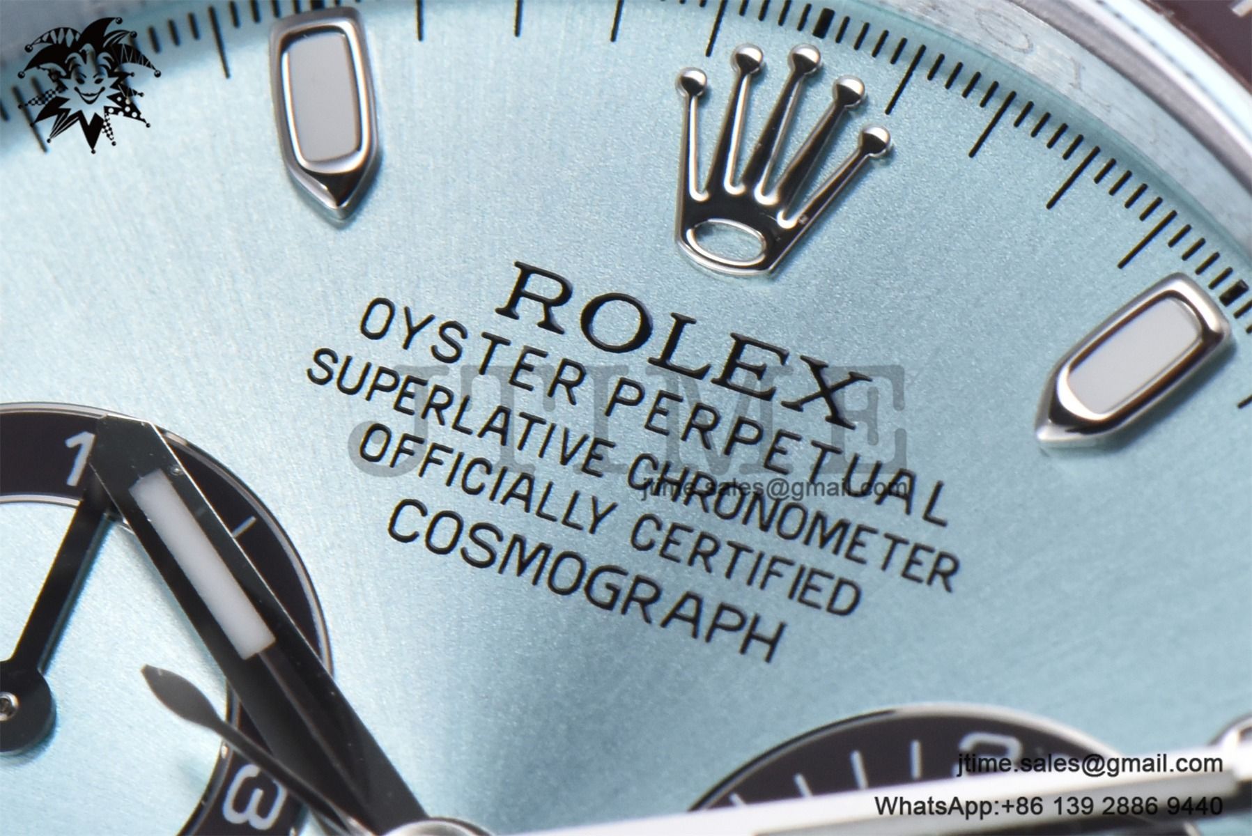 Daytona 116506 40mm SS QF 1:1 Best Edition Blue Stick Dial on SS Bracelet SH4130 V3 (Tungsten Heavy Version) - Image 8