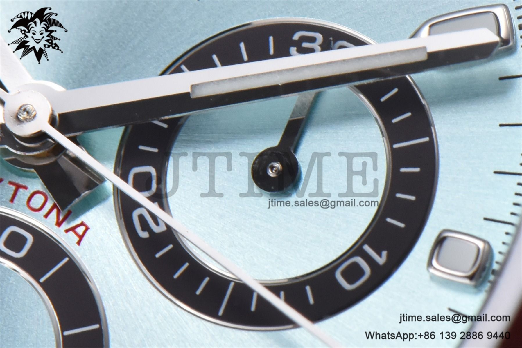 Daytona 116506 40mm SS QF 1:1 Best Edition Blue Stick Dial on SS Bracelet SH4130 V3 (Tungsten Heavy Version) - Image 9