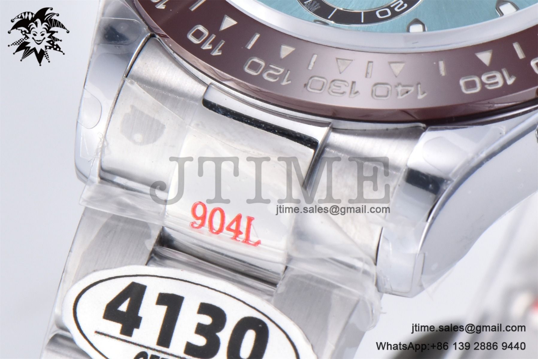 Daytona 116506 40mm SS QF 1:1 Best Edition Blue Stick Dial on SS Bracelet SH4130 V3 (Tungsten Heavy Version) - Image 10