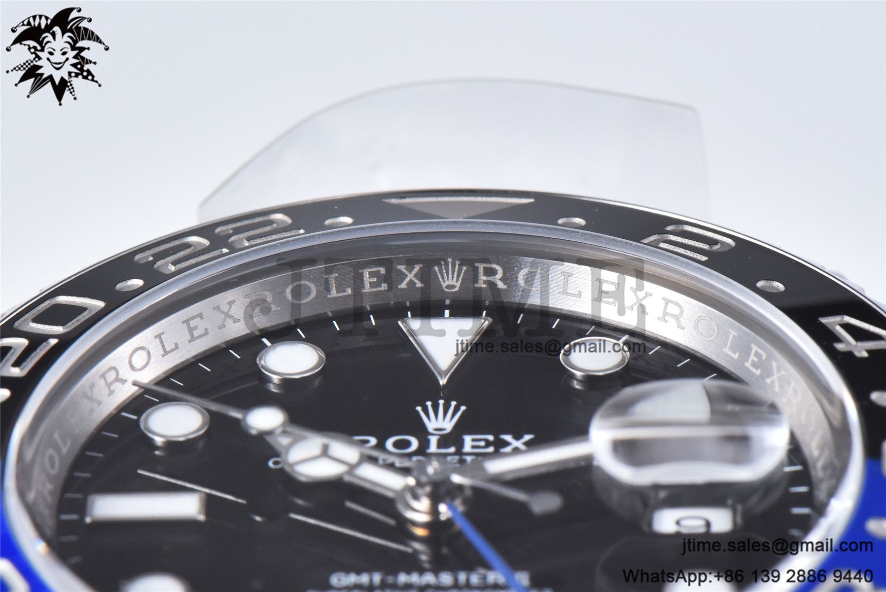 GMT-Master II Batman 126710 BLNR Black/Blue Ceramic 904L Steel Clean Factory Best Edition on Jubilee Bracelet DD3285 CHS - Image 11