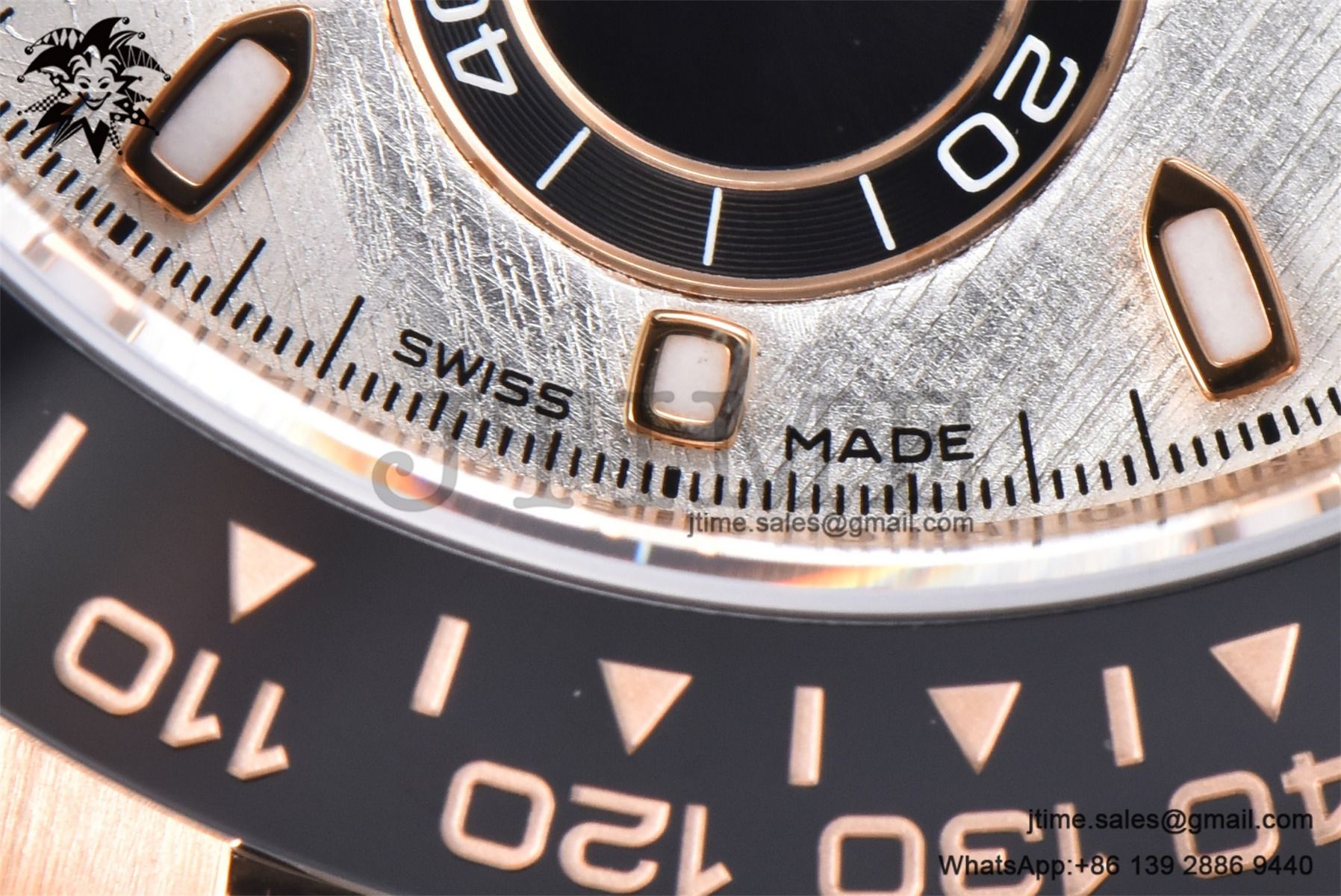 Daytona 116515 RG Gold Factory 1:1 Best Edition Meteorite Dial on Oysterflex Rubber Strap SA4130 (Tungsten Heavy Version)A - Image 11