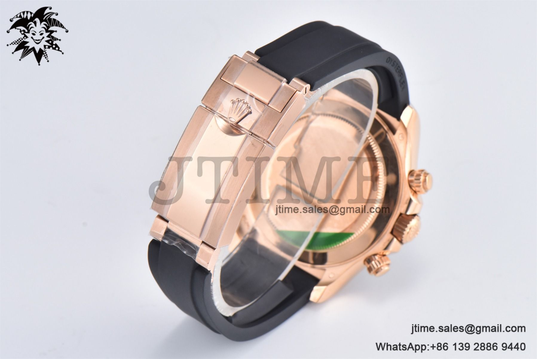 Daytona 116515 RG Gold Factory 1:1 Best Edition RG Dial on Oysterflex Rubber Strap SA4130 (Tungsten Heavy Version) - Image 14