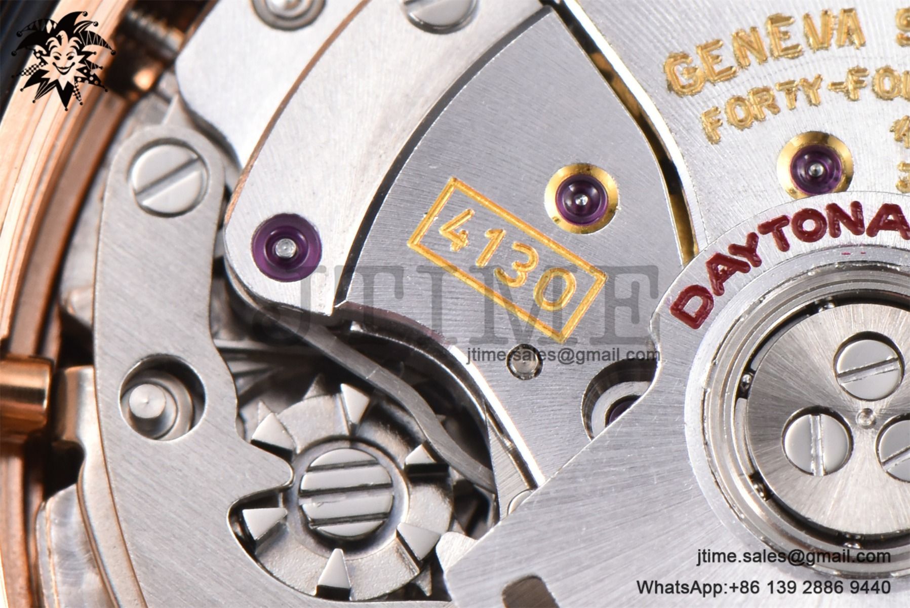 Daytona 116515 RG Gold Factory 1:1 Best Edition RG Dial on Oysterflex Rubber Strap SA4130 (Tungsten Heavy Version) - Image 30