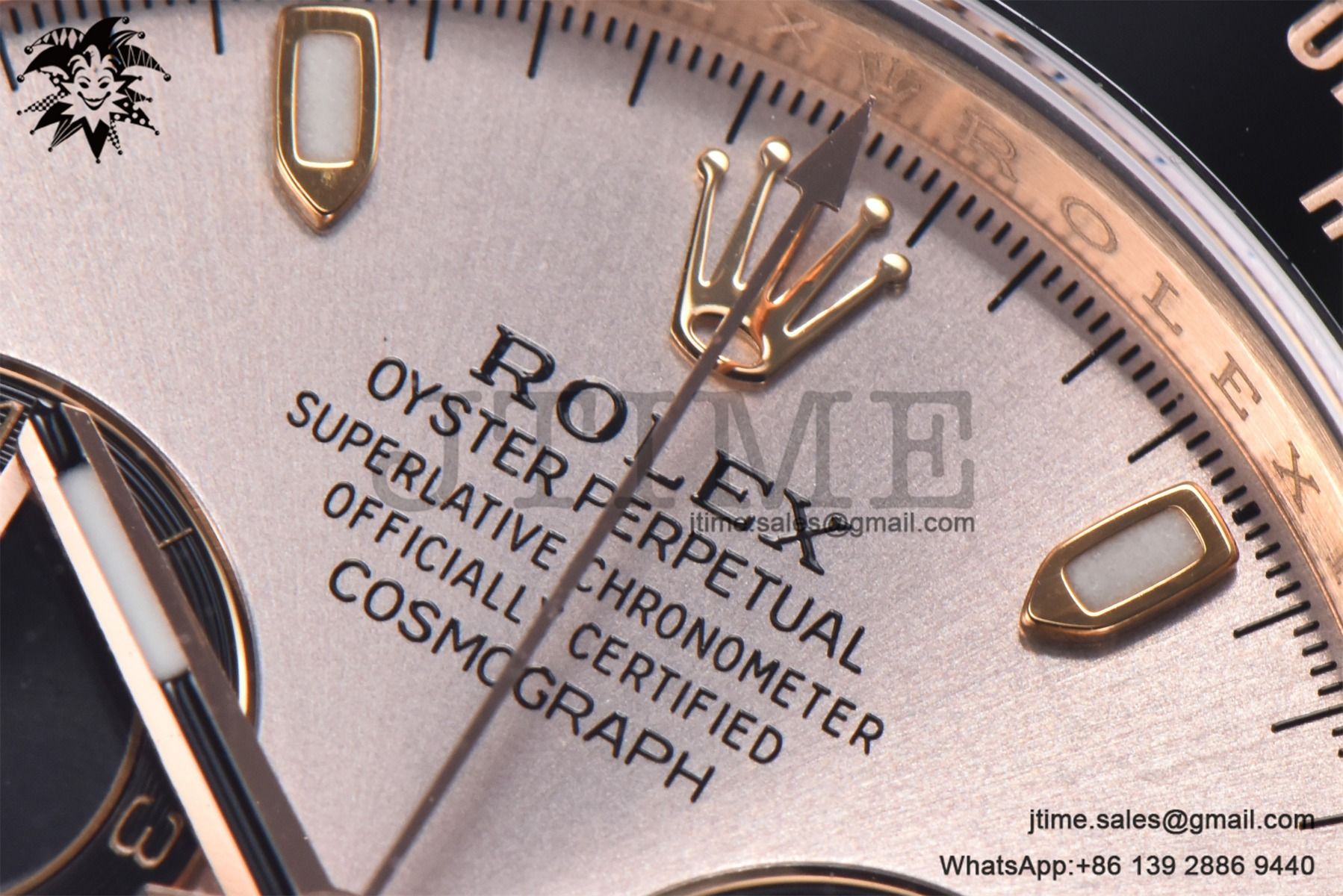 Daytona 116515 RG Gold Factory 1:1 Best Edition RG Dial on Oysterflex Rubber Strap SA4130 (Tungsten Heavy Version) - Image 8