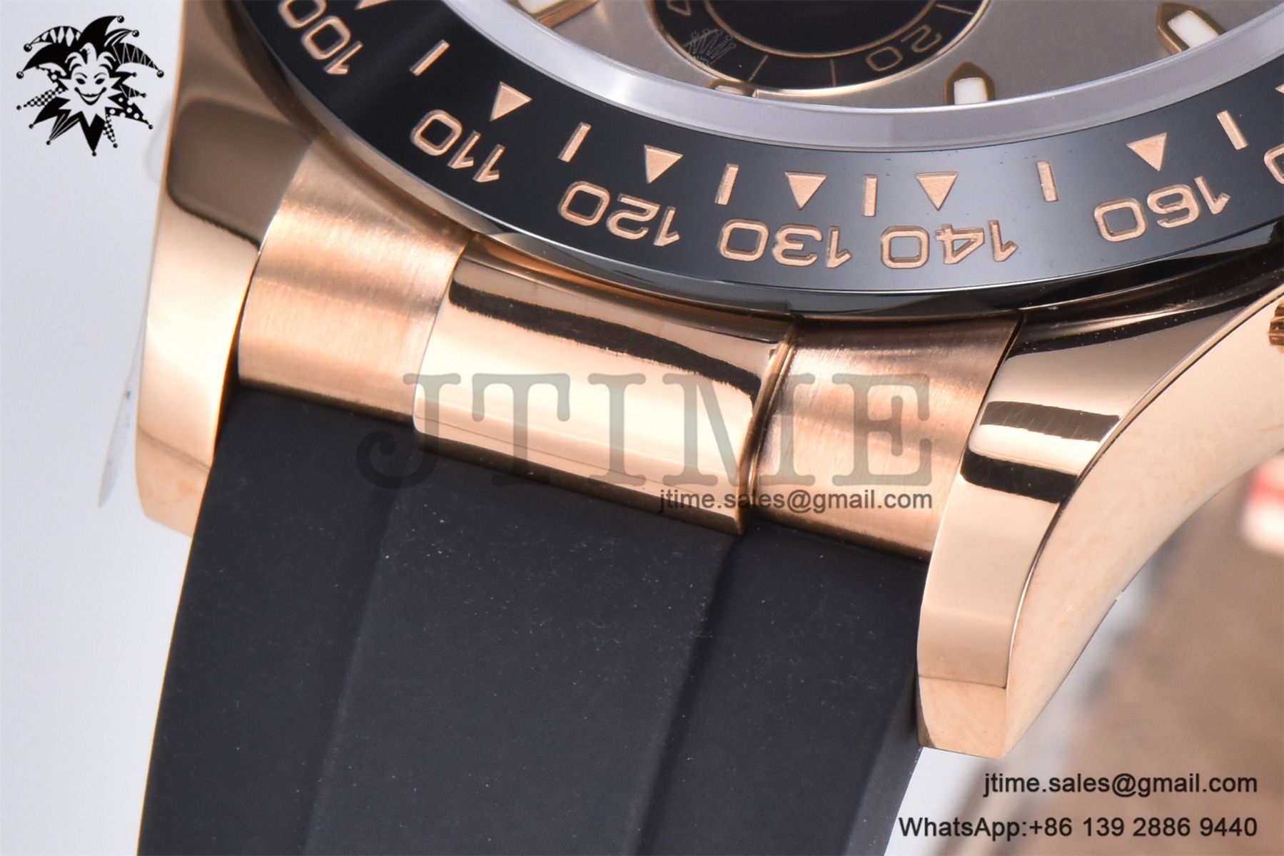 Daytona 116515 RG Gold Factory 1:1 Best Edition RG Dial on Oysterflex Rubber Strap SA4130 (Tungsten Heavy Version) - Image 10