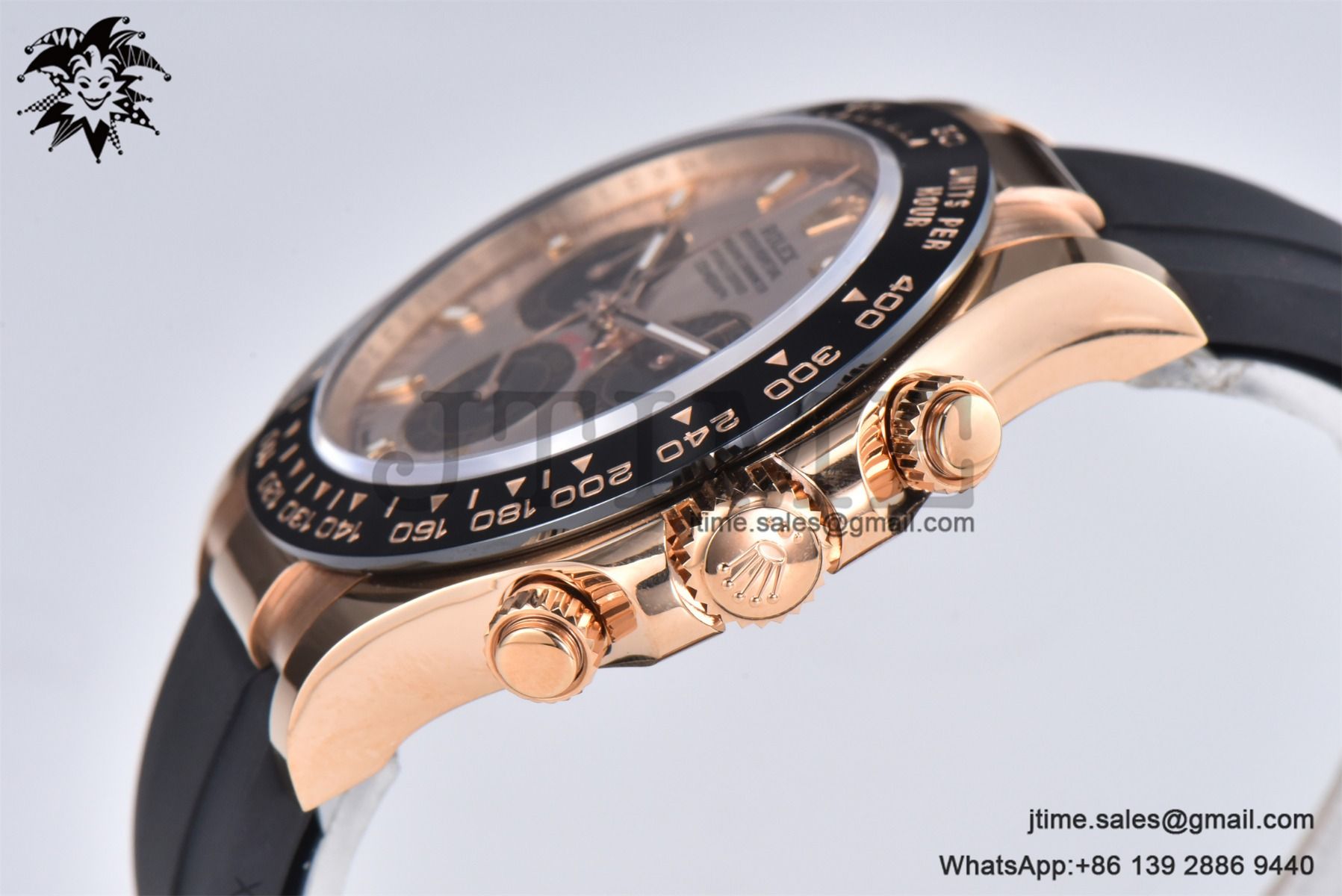 Daytona 116515 RG Gold Factory 1:1 Best Edition RG Dial on Oysterflex Rubber Strap SA4130 (Tungsten Heavy Version) - Image 7