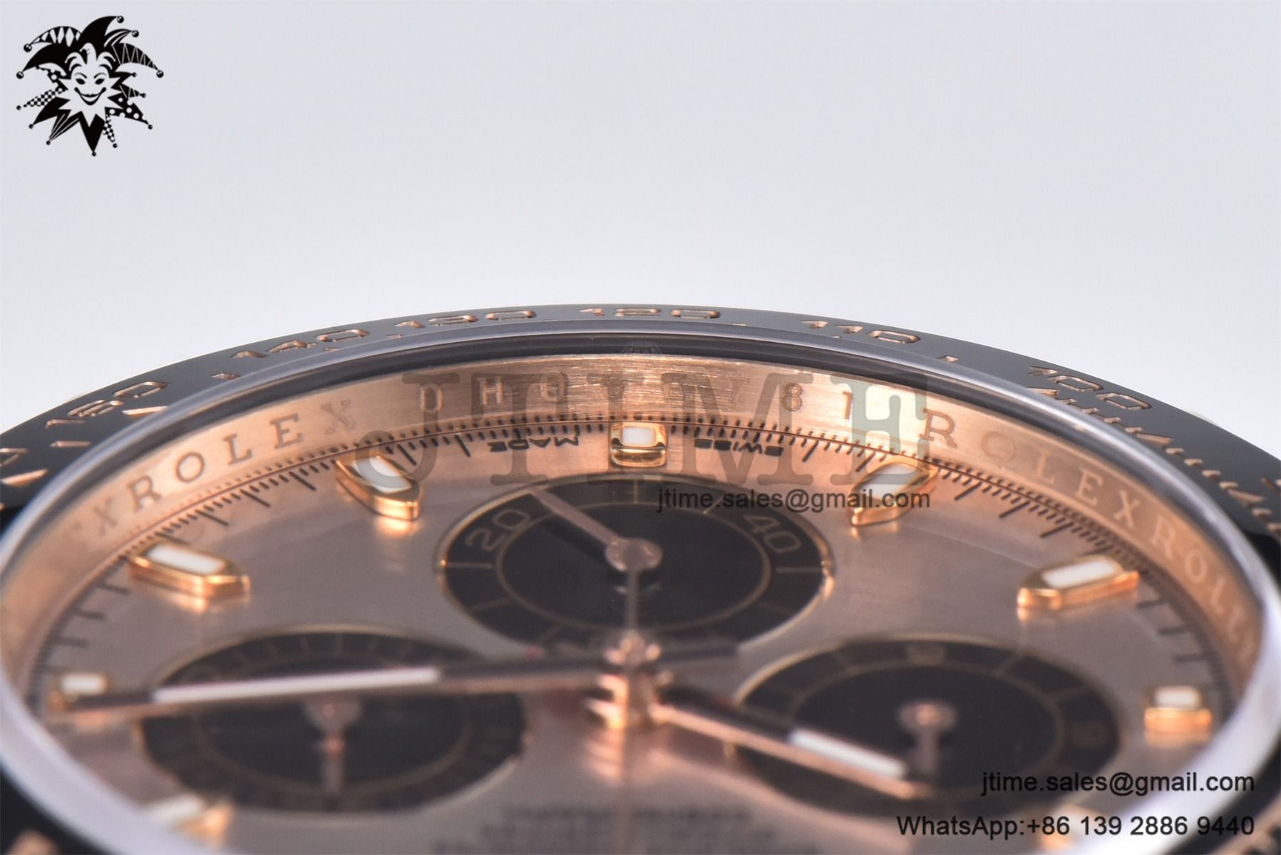 Daytona 116515 RG Gold Factory 1:1 Best Edition RG Dial on Oysterflex Rubber Strap SA4130 (Tungsten Heavy Version) - Image 12