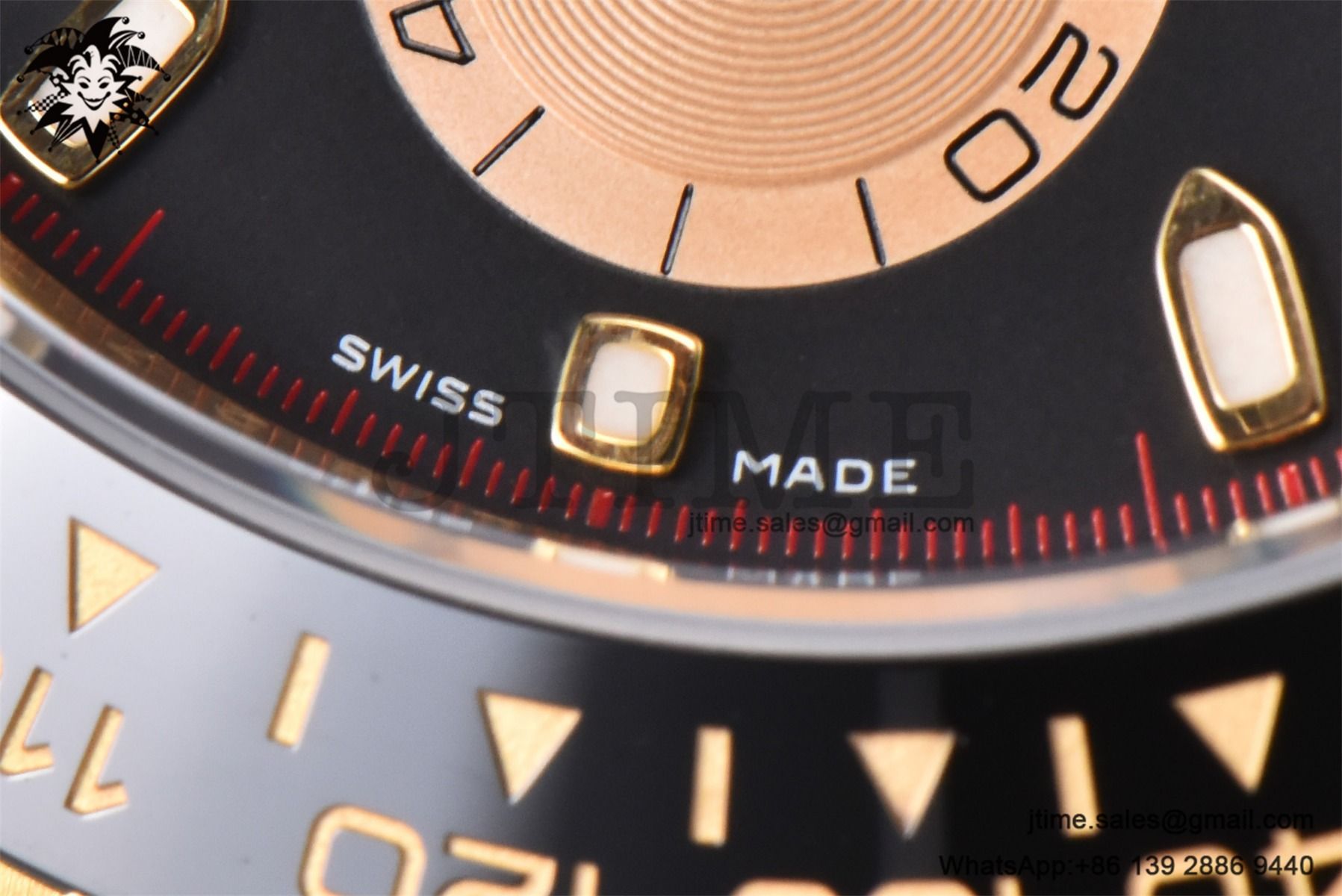 Daytona 116518 YG Gold Factory 1:1 Best Edition Black Dial on Oysterflex Rubber Strap SA4130 (Tungsten Heavy Version) - Image 10