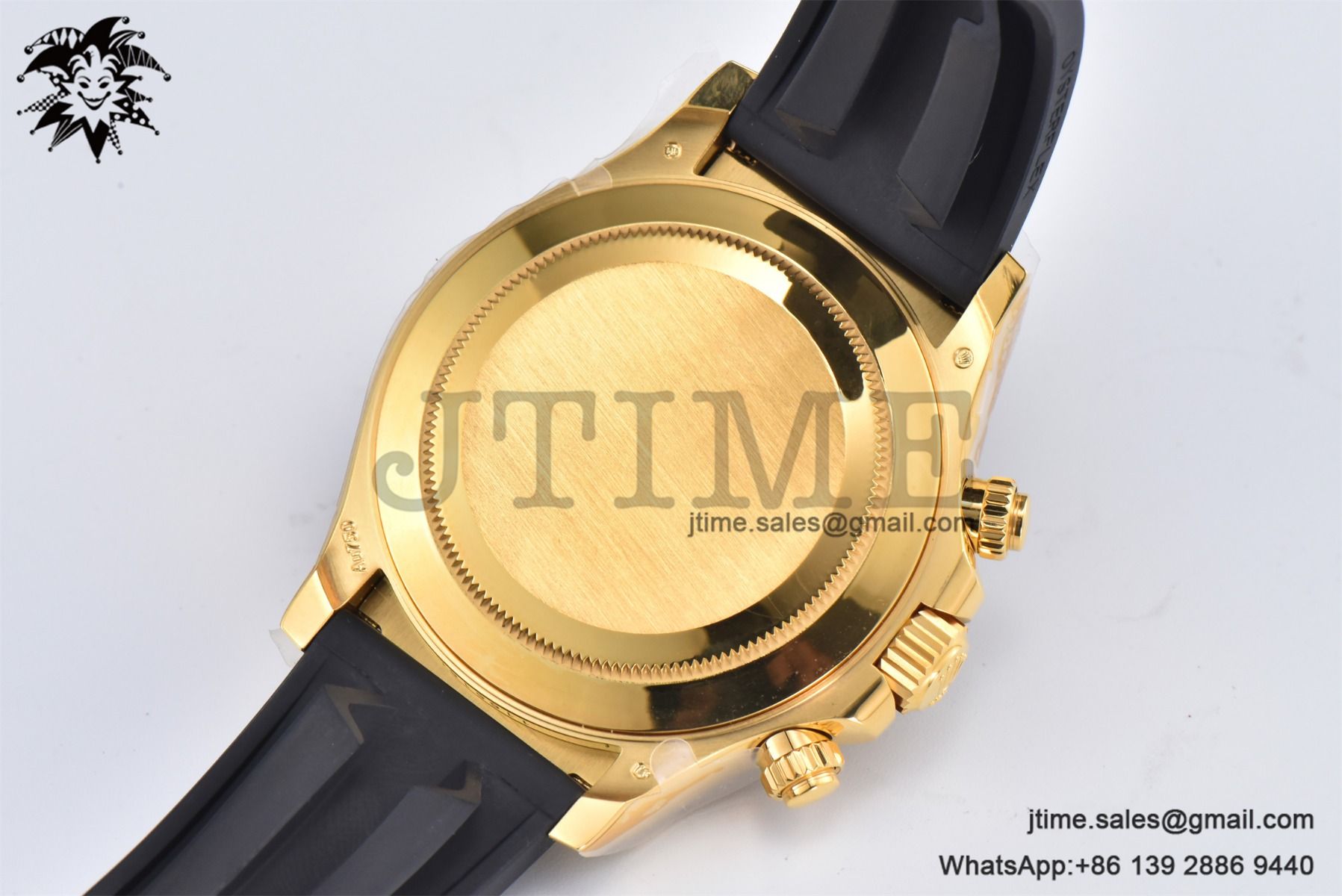 Daytona 116518 YG Gold Factory 1:1 Best Edition Black Dial on Oysterflex Rubber Strap SA4130 (Tungsten Heavy Version) - Image 23