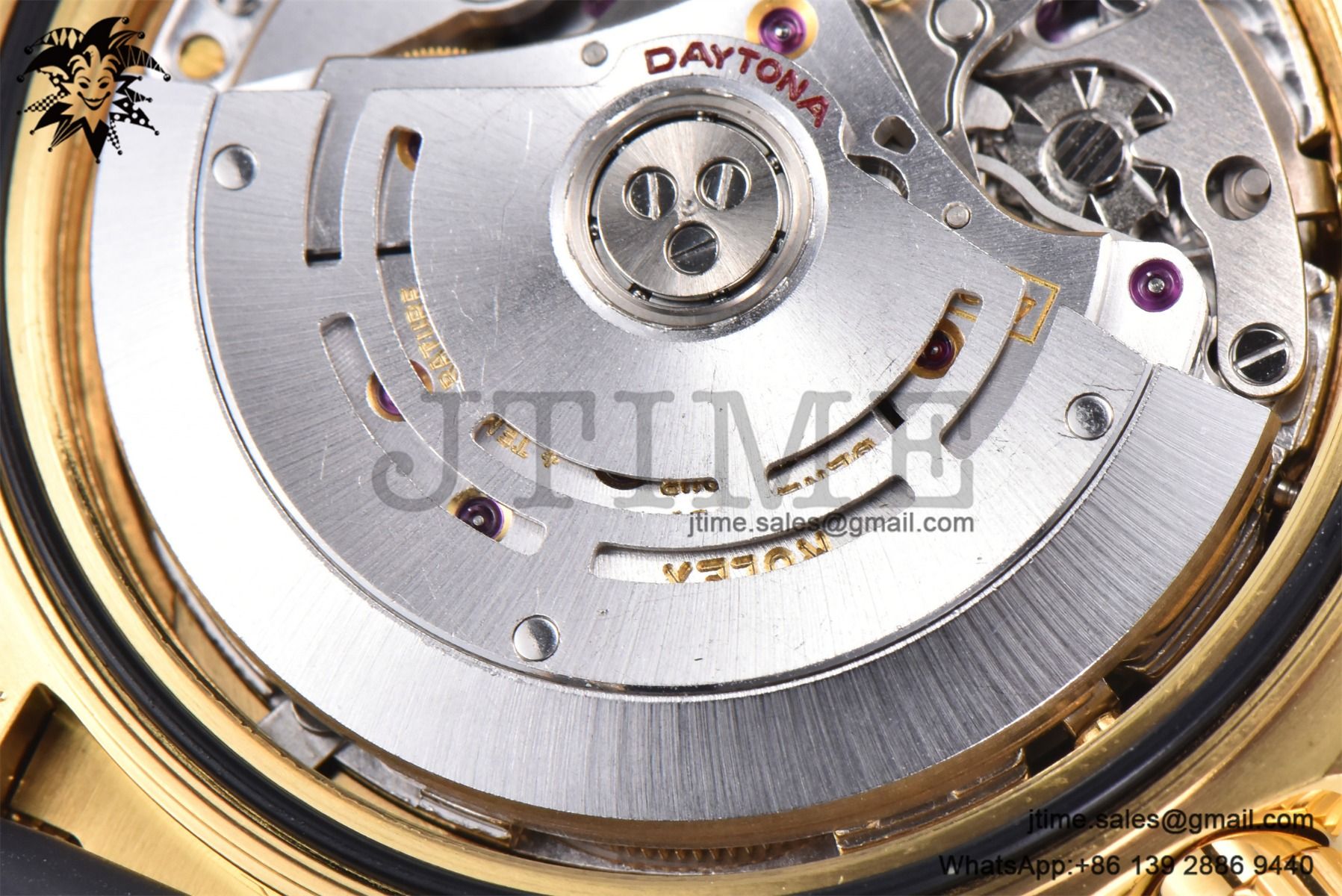 Daytona 116518 YG Gold Factory 1:1 Best Edition Black Dial on Oysterflex Rubber Strap SA4130 (Tungsten Heavy Version) - Image 26