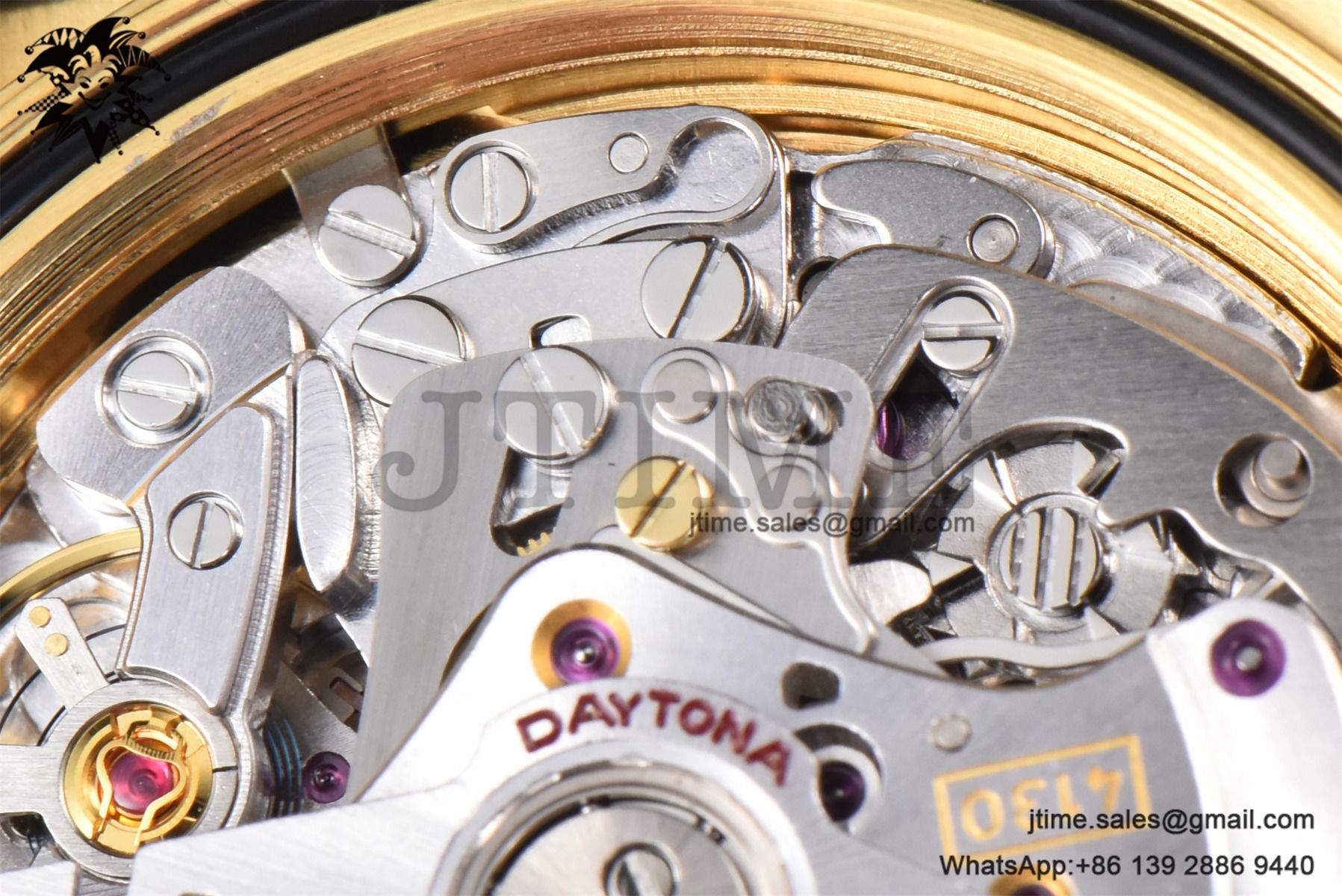 Daytona 116518 YG Gold Factory 1:1 Best Edition Black Dial on Oysterflex Rubber Strap SA4130 (Tungsten Heavy Version) - Image 28
