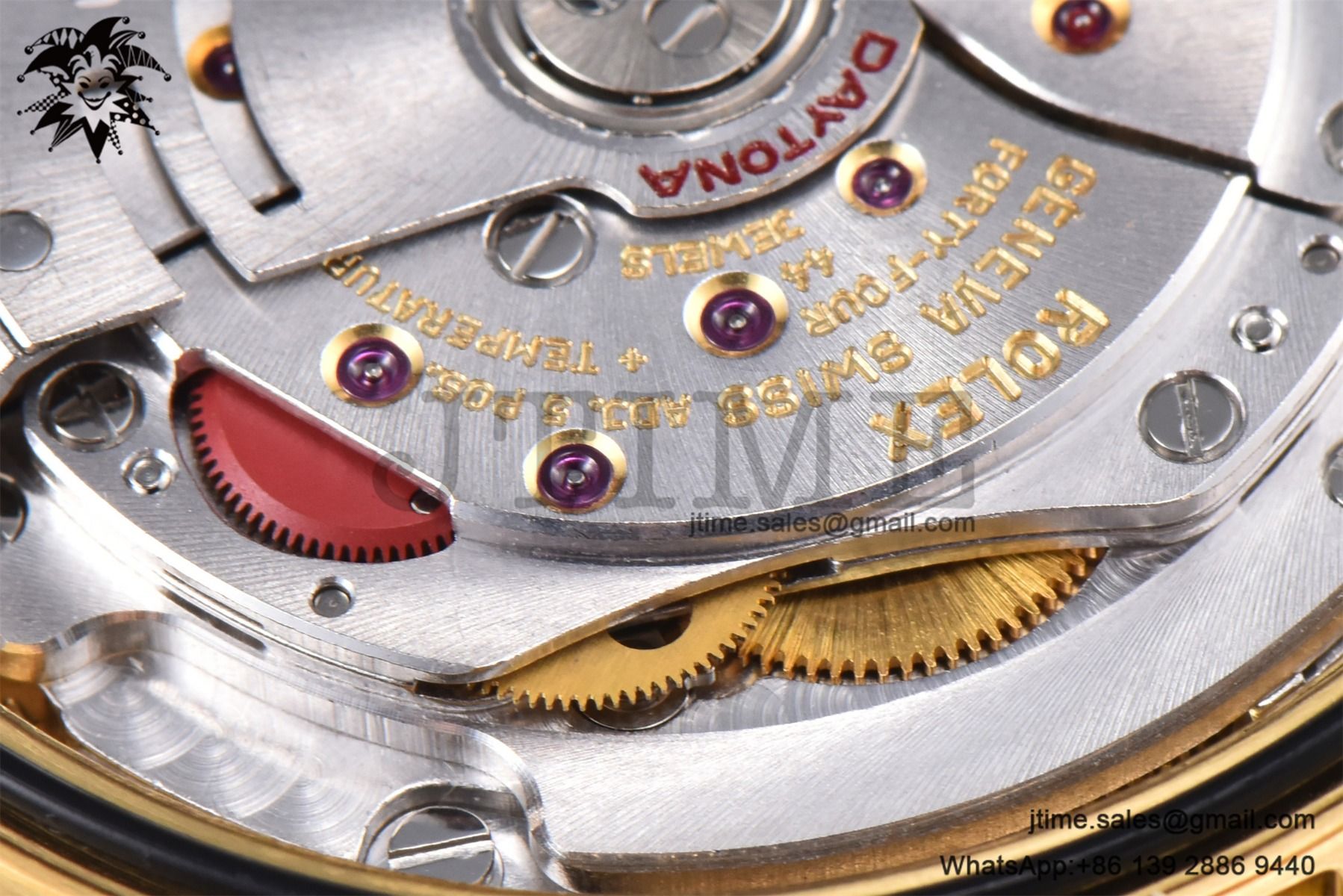 Daytona 116518 YG Gold Factory 1:1 Best Edition Black Dial on Oysterflex Rubber Strap SA4130 (Tungsten Heavy Version) - Image 32