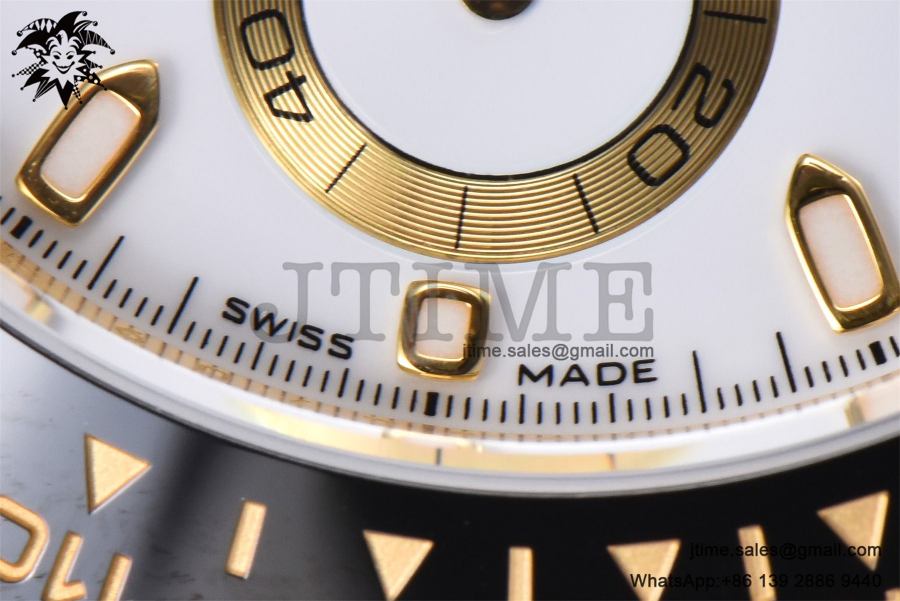 Daytona 116518 YG Gold Factory 1:1 Best Edition White Dial on Oysterflex Rubber Strap SA4130 (Tungsten Heavy Version) - Image 7
