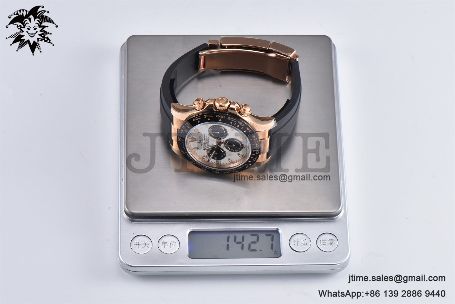 Daytona 116515 RG Gold Factory 1:1 Best Edition Meteorite Dial on Oysterflex Rubber Strap SA4130 (Tungsten Heavy Version)A - Image 28