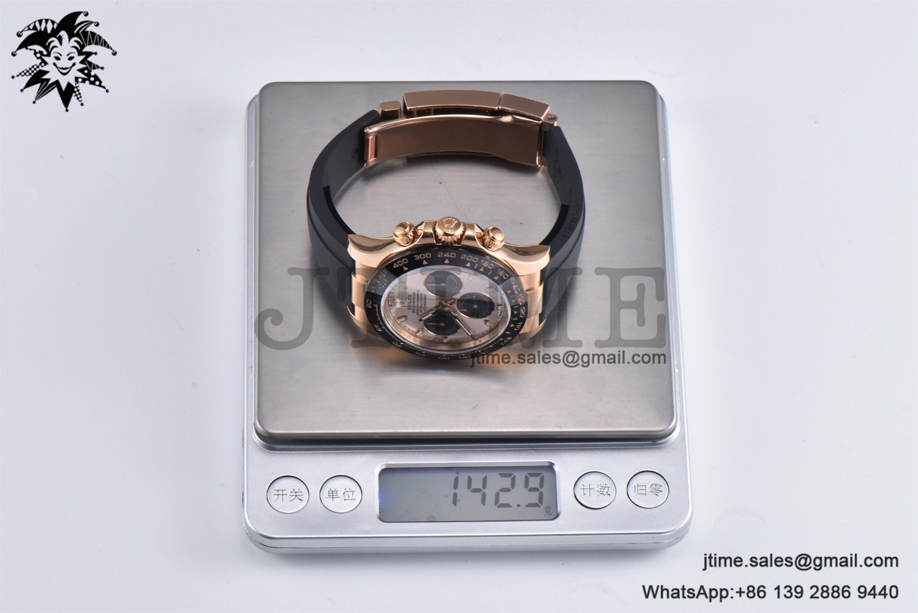 Daytona 116515 RG Gold Factory 1:1 Best Edition RG Dial on Oysterflex Rubber Strap SA4130 (Tungsten Heavy Version) - Image 32