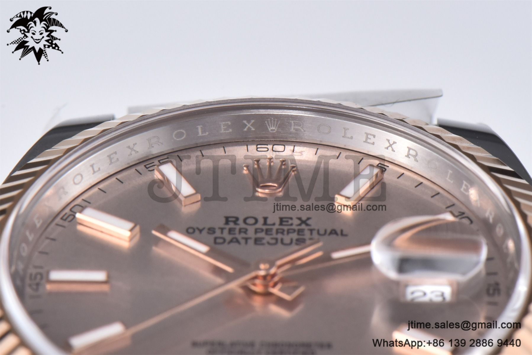 DateJust 41 126331 904L SS/RG Clean 1:1 Best Edition Champagne Dial on Oyster Bracelet VR3235 - Image 12
