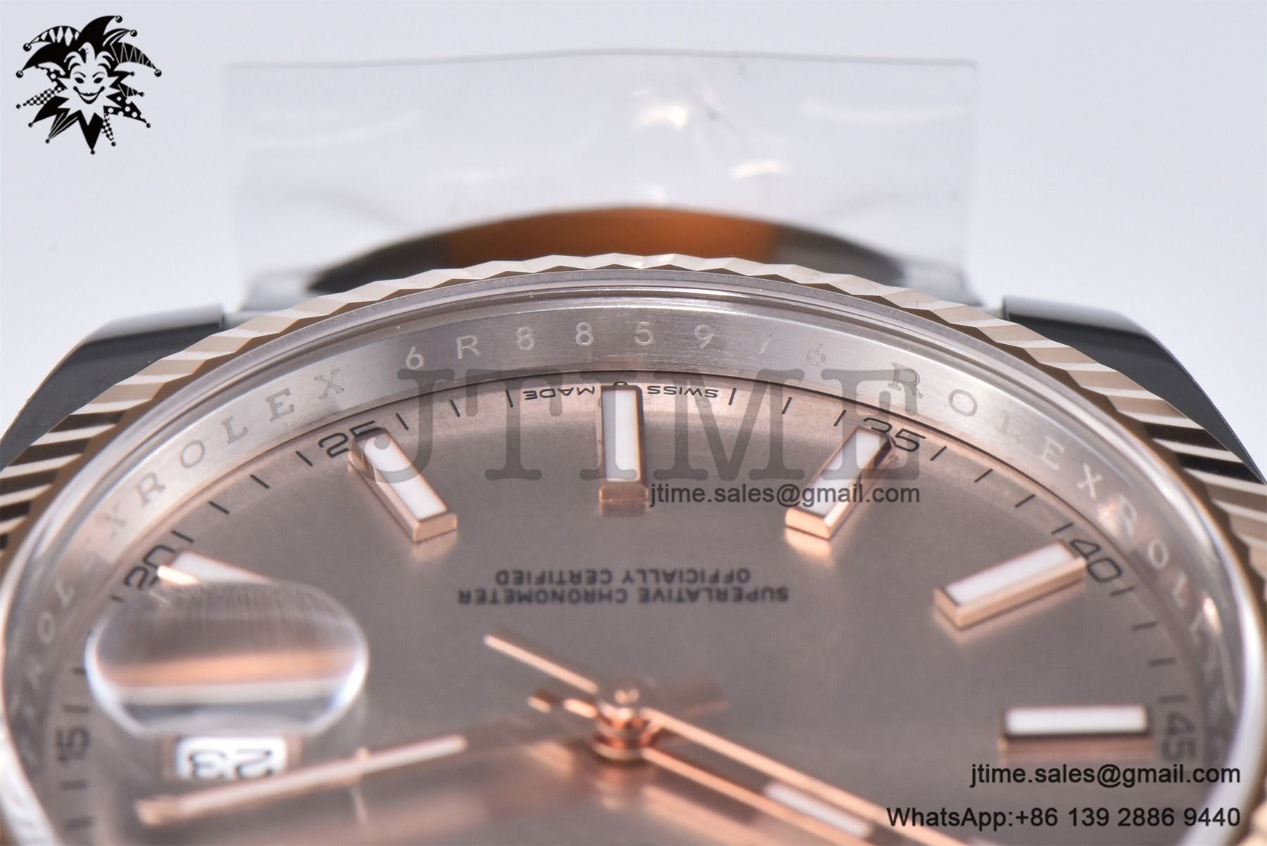 DateJust 41 126331 904L SS/RG Clean 1:1 Best Edition Champagne Dial on Oyster Bracelet VR3235 - Image 13