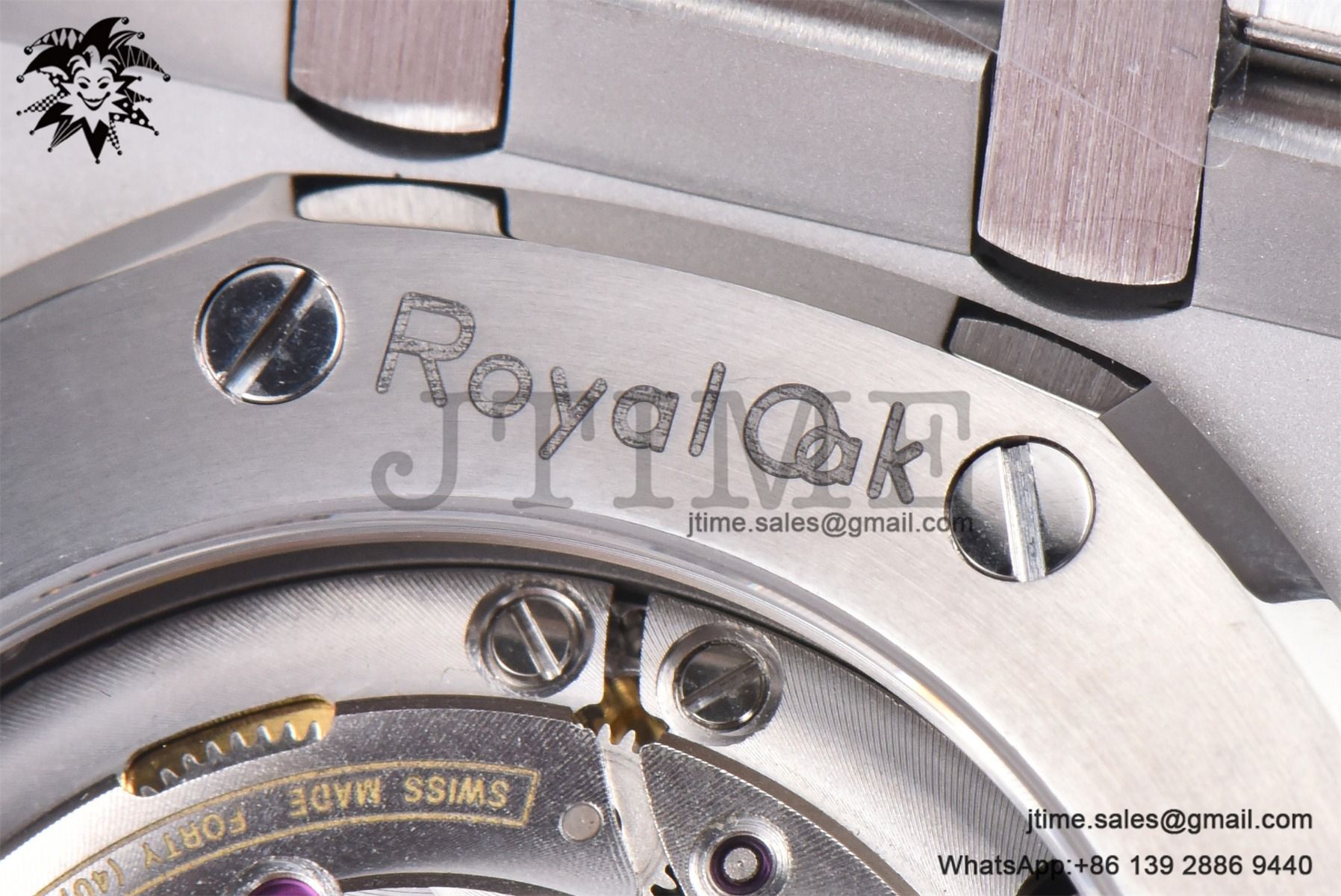 Royal Oak 37mm 15454 Frosted SS APSF 1:1 Best Edition Blue Textured Dial on Frosted SS Bracelet SA3120 Super Clone - Image 20