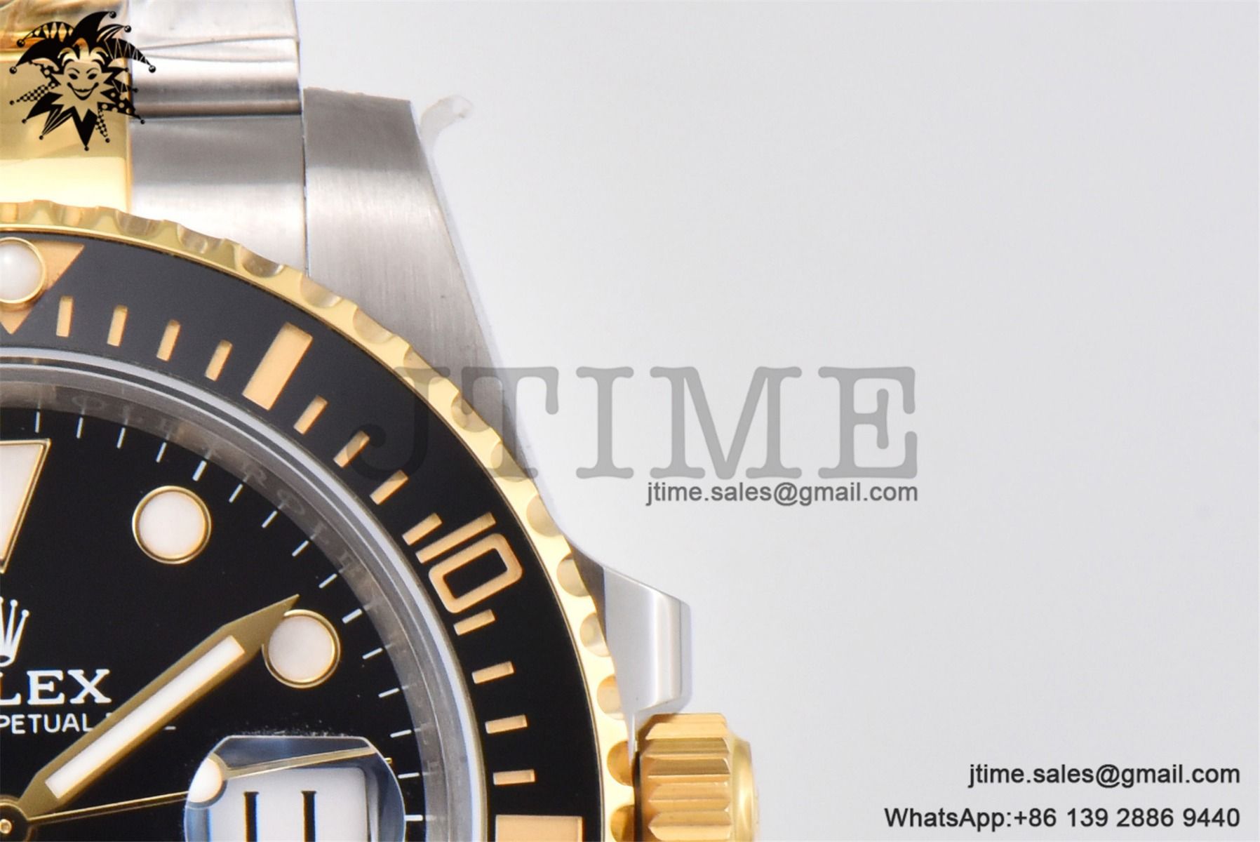 Submariner 116613 LN SS/YG Black Ceramic 904L Steel King 1:1 Best Edition VR3135 - Image 7