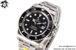 Skip to the beginning of the images gallery Submariner 41mm 126610 LN Black Ceramic 904L Steel ZF 1:1 Best Edition VR3235