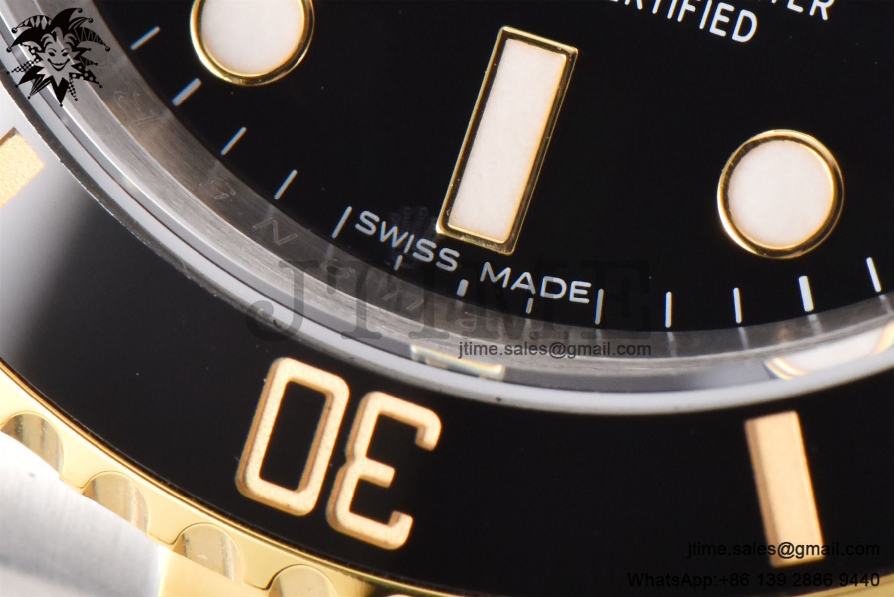 Submariner 116613 LN SS/YG Black Ceramic 904L Steel King 1:1 Best Edition VR3135 - Image 11