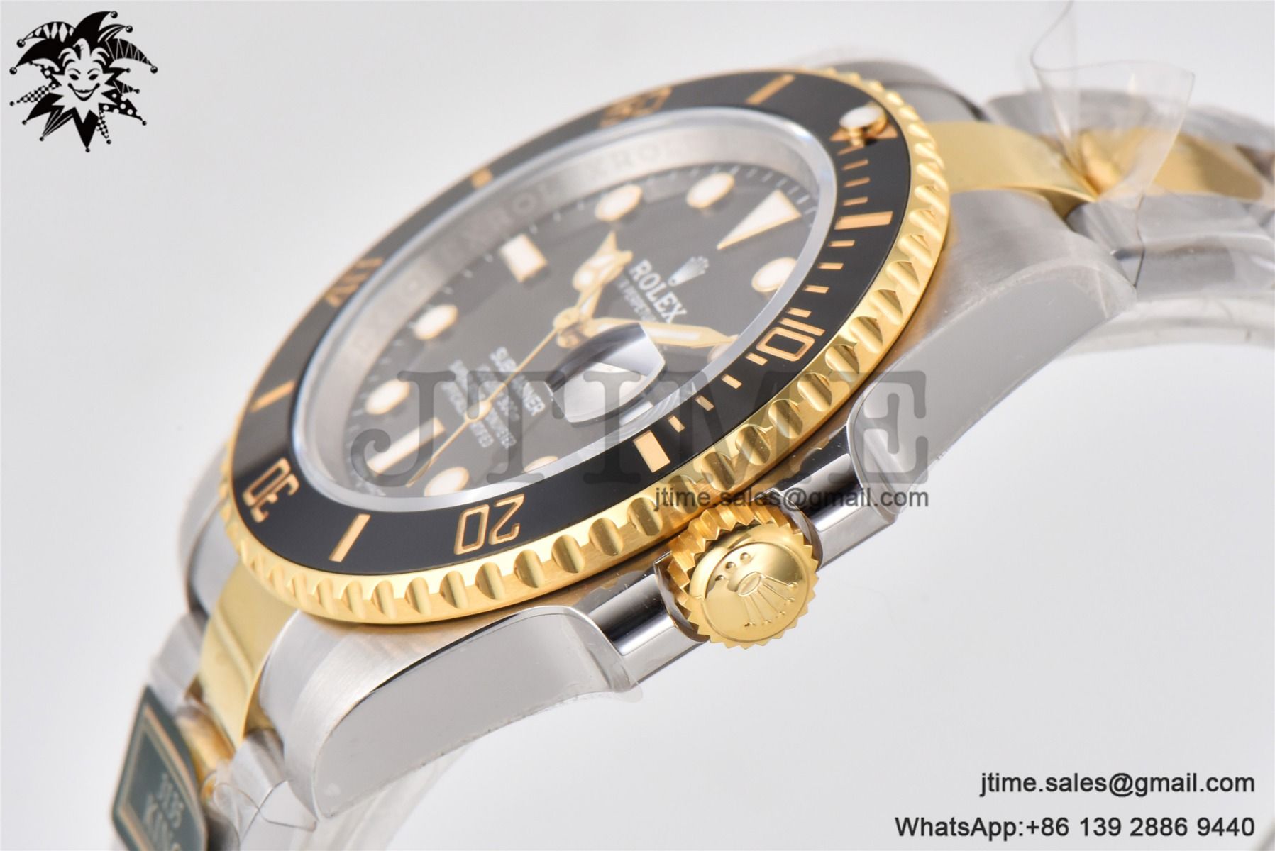 Submariner 116613 LN SS/YG Black Ceramic 904L Steel King 1:1 Best Edition VR3135 - Image 14