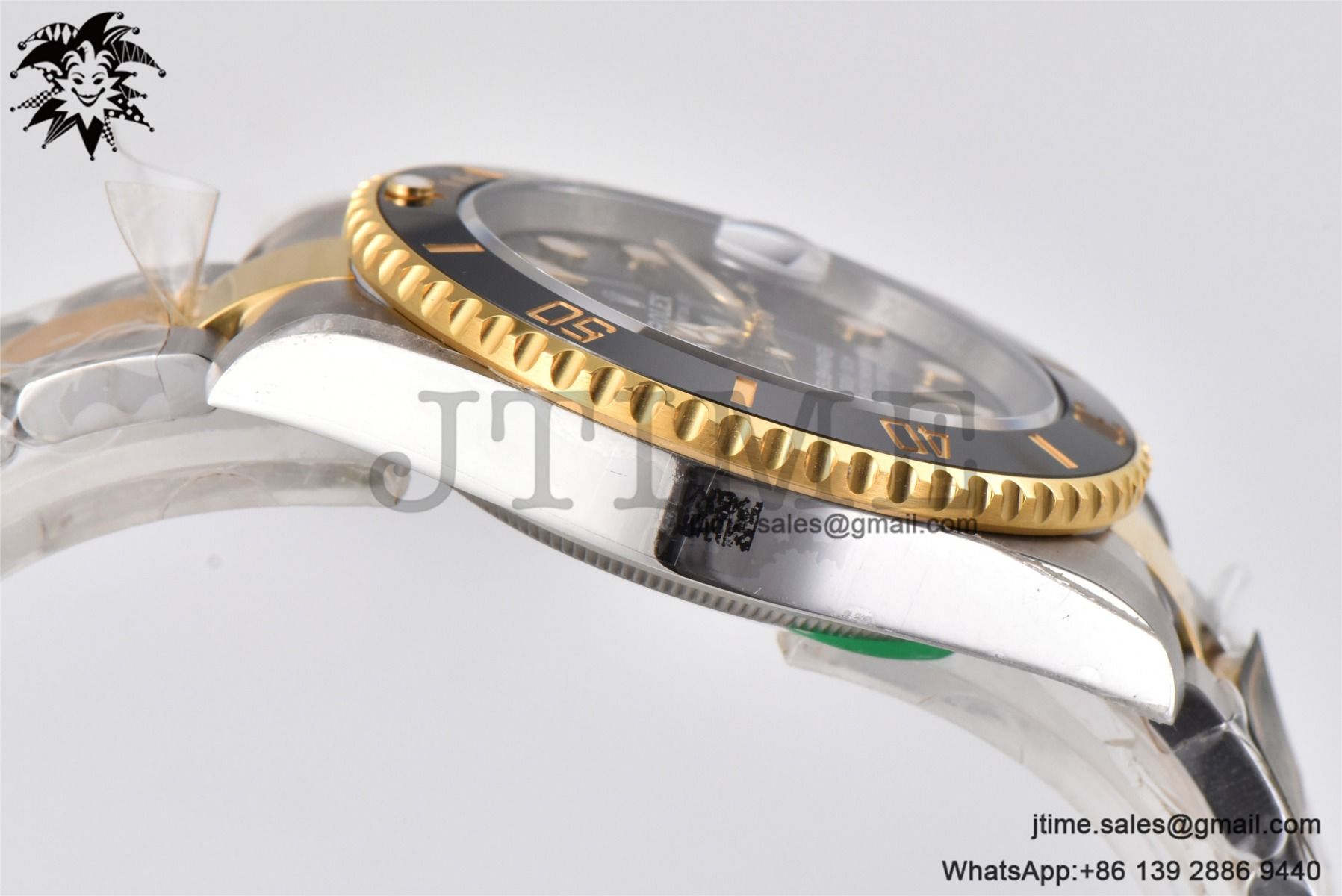 Submariner 116613 LN SS/YG Black Ceramic 904L Steel King 1:1 Best Edition VR3135 - Image 15