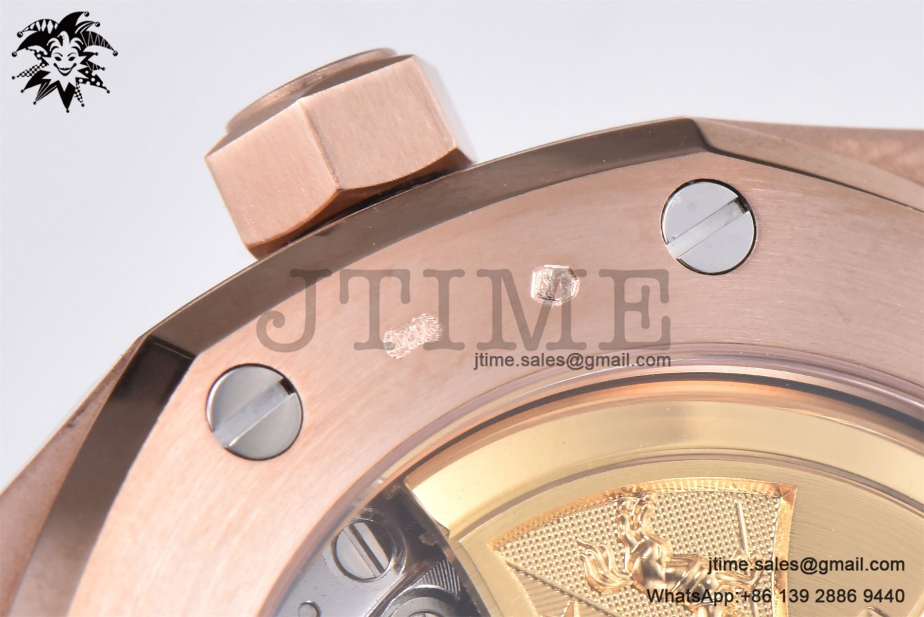 Royal Oak 37mm 15454 Frosted RG APSF 1:1 Best Edition RG Textured Dial on Frosted RG Bracelet SA3120 Super Clone - Image 21