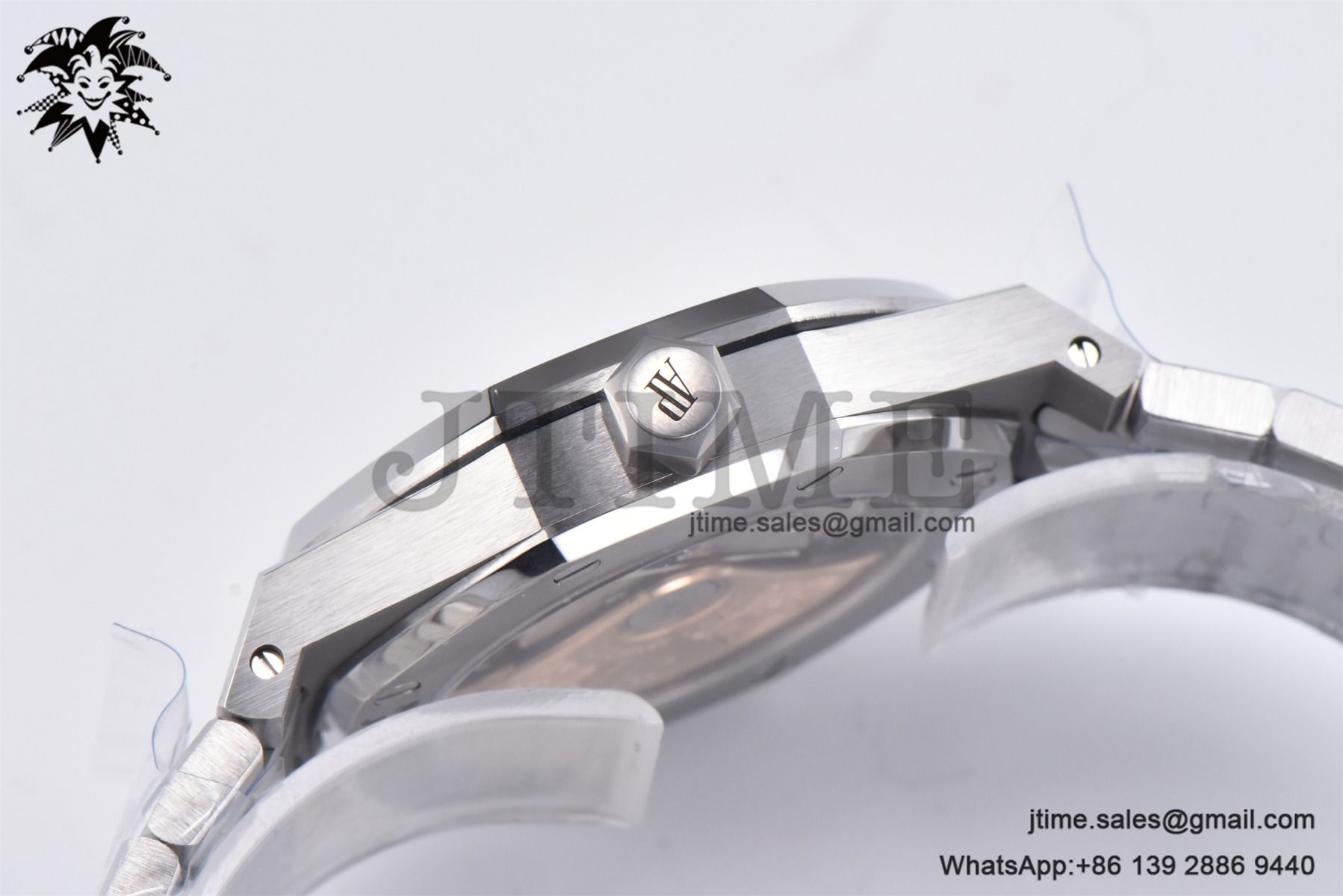 Royal Oak 37mm 15451 SS APSF 1:1 Best Edition Gray Textured Dial on SS Bracelet SA3120 Super Clone - Image 12