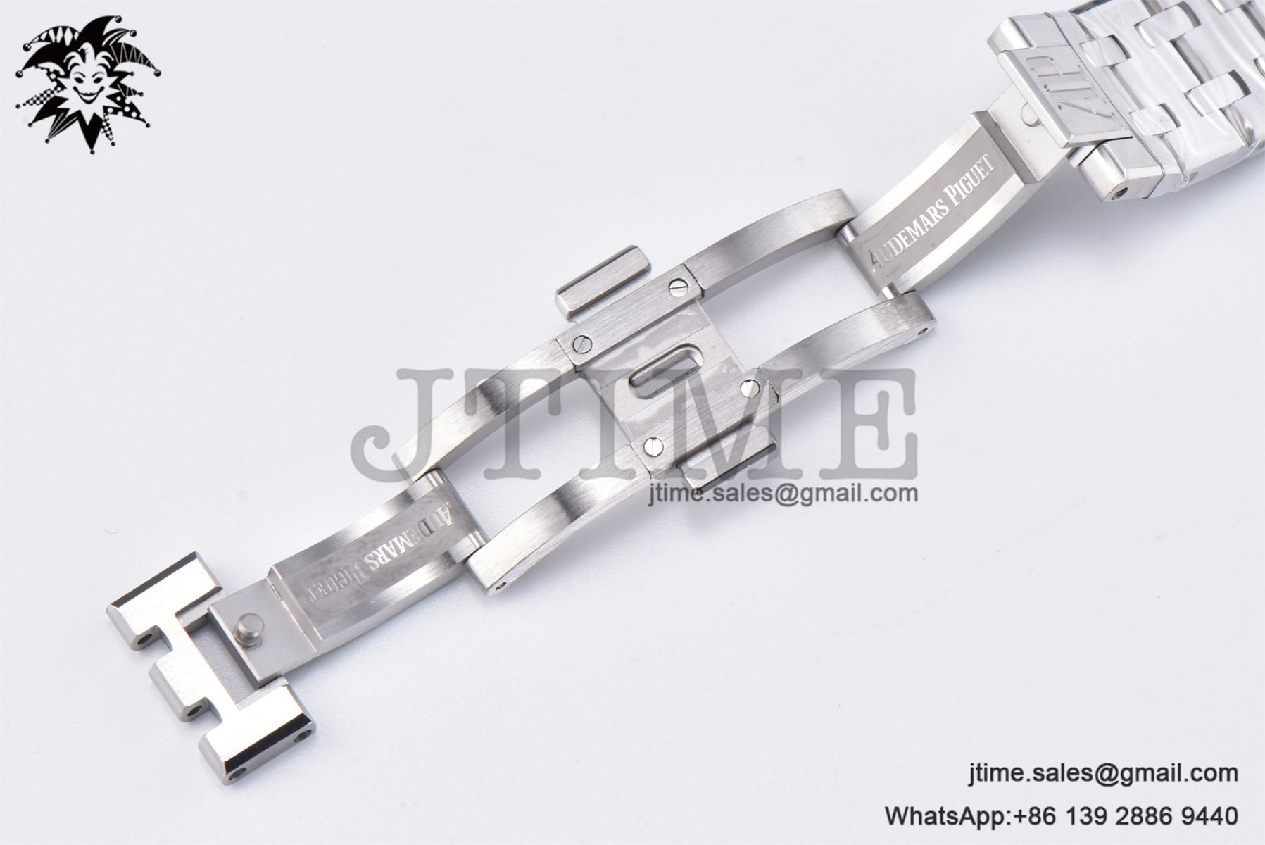 Royal Oak 37mm 15451 SS APSF 1:1 Best Edition Gray Textured Dial on SS Bracelet SA3120 Super Clone - Image 15