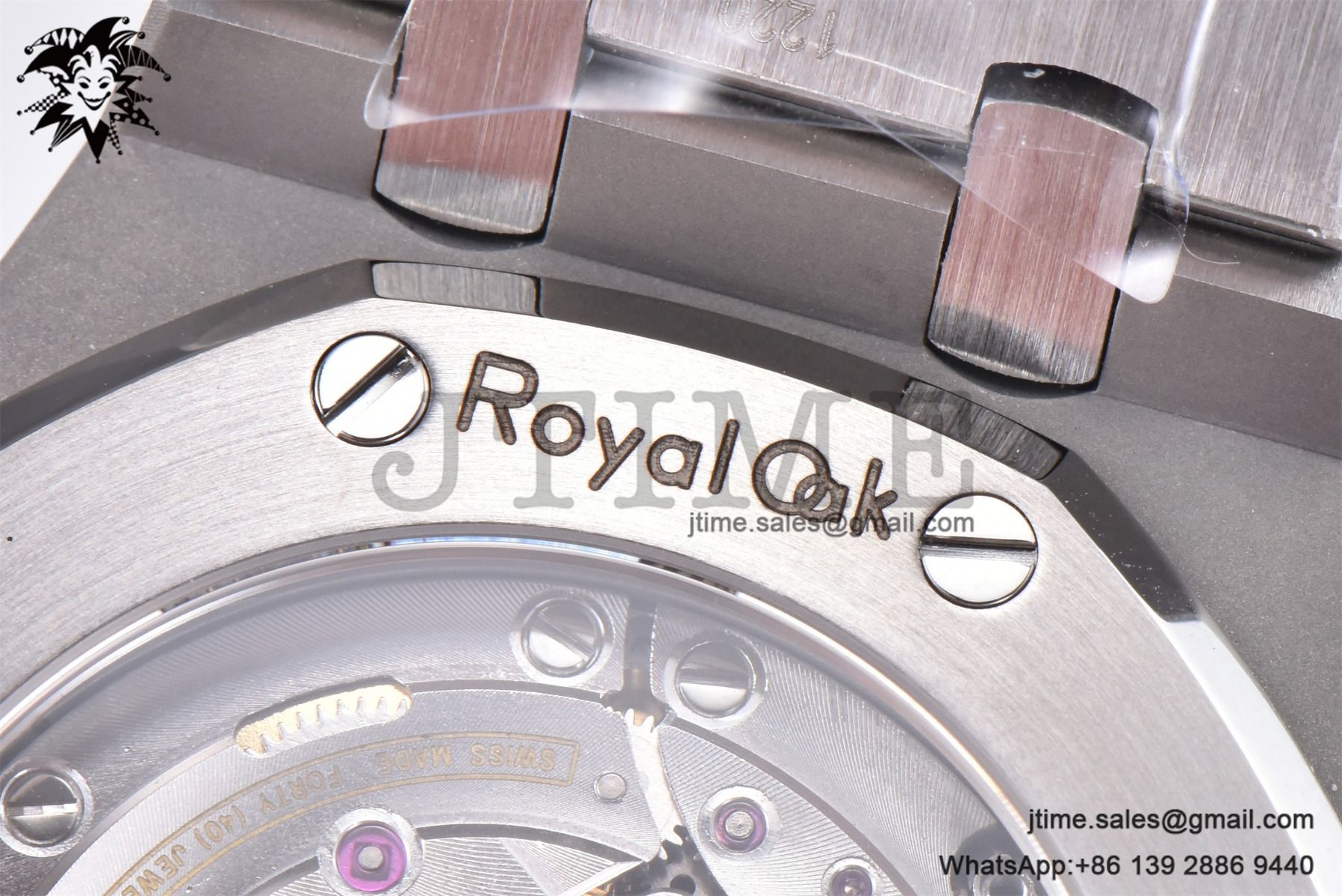 Royal Oak 37mm 15451 SS APSF 1:1 Best Edition Black Textured Dial on SS Bracelet SA3120 Super Clone - Image 22