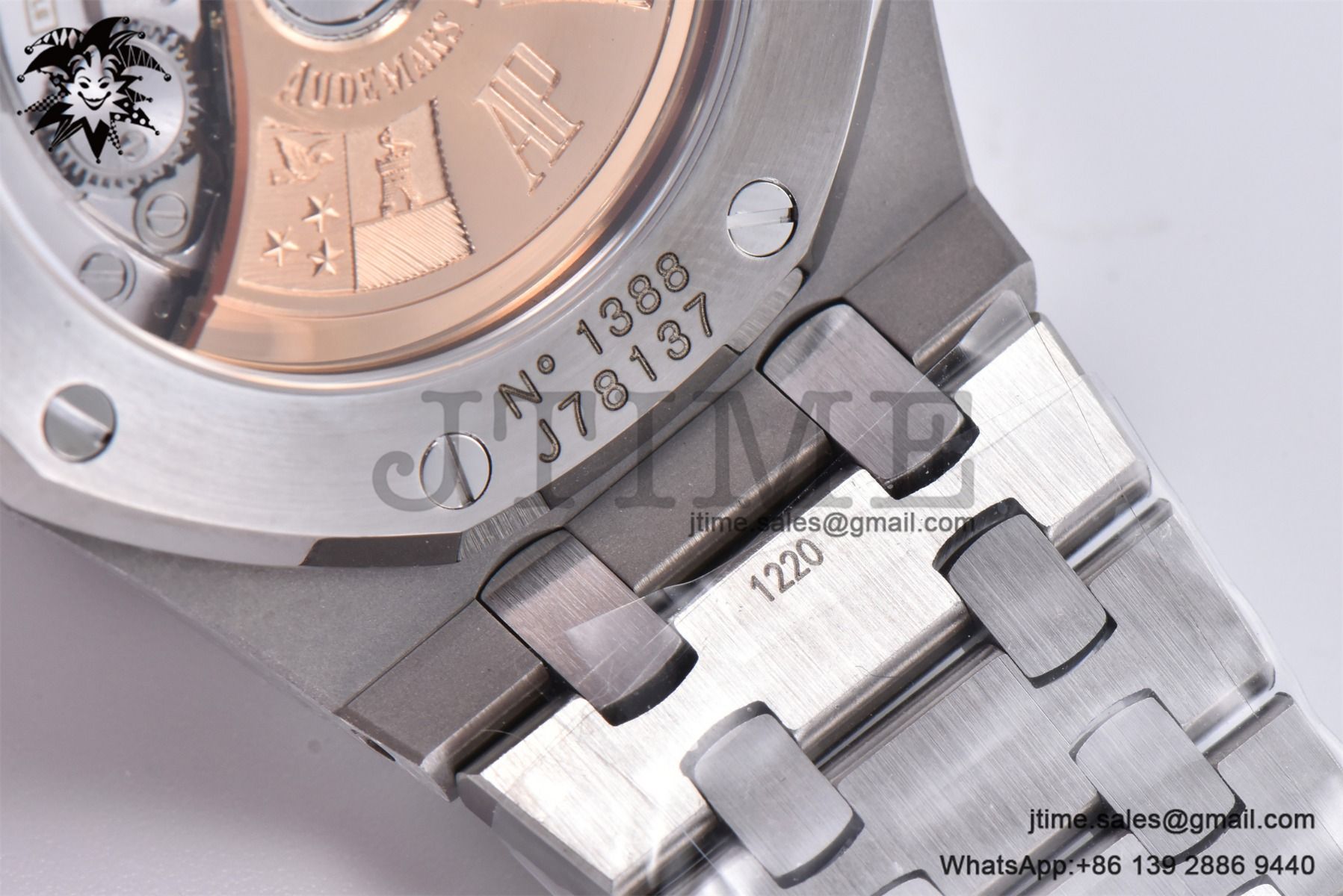 Royal Oak 37mm 15451 SS APSF 1:1 Best Edition Gray Textured Dial on SS Bracelet SA3120 Super Clone - Image 22