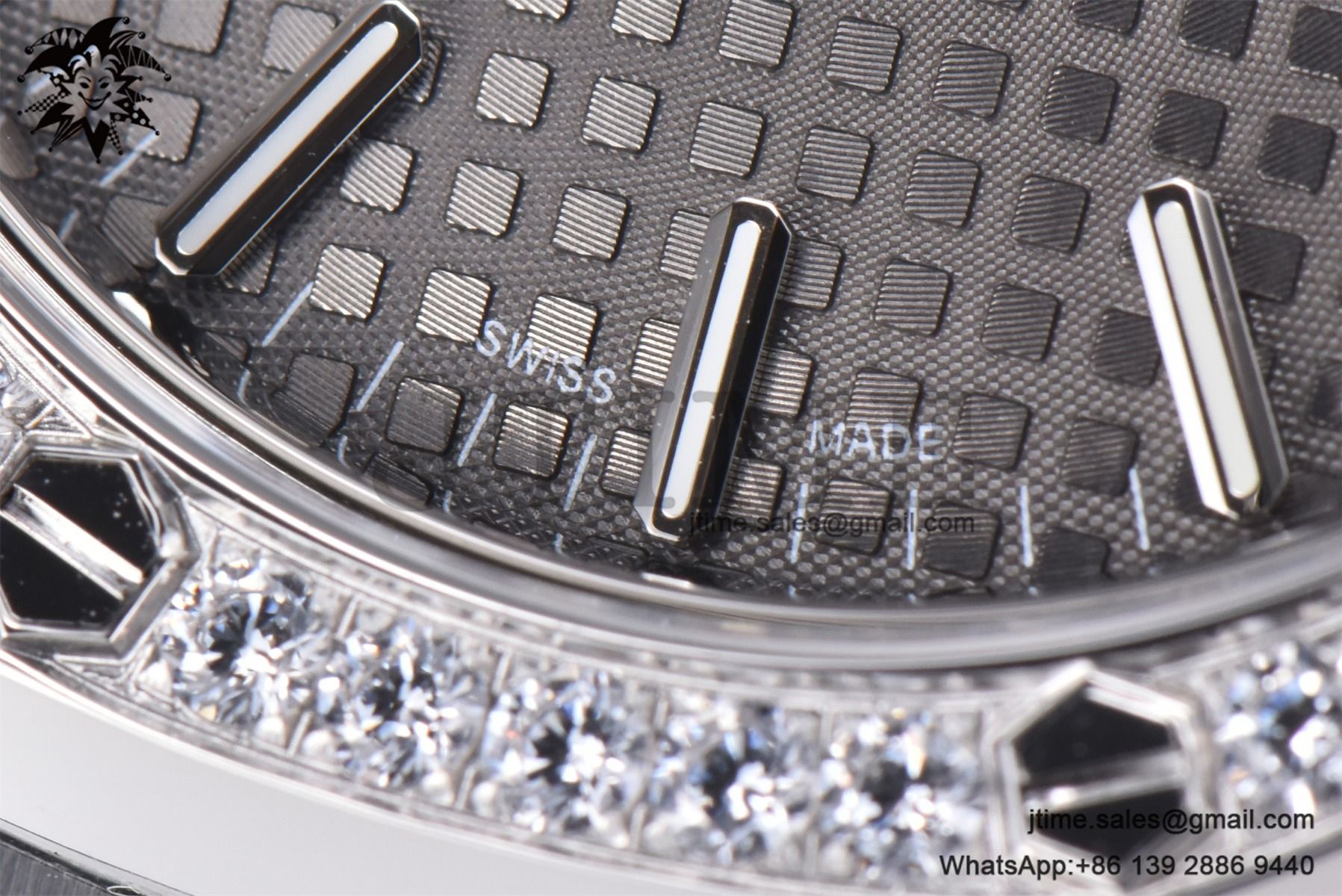 Royal Oak 37mm 15451 SS APSF 1:1 Best Edition Gray Textured Dial on SS Bracelet SA3120 Super Clone - Image 10