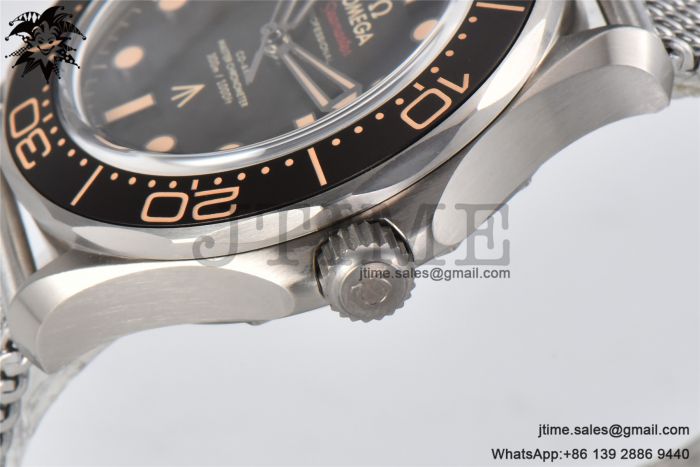 Seamaster 300 "No Time to Die" Limited Edition ORF 1:1 Best Edition on SS Mesh Bracelet A8806 - Image 6