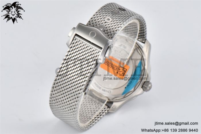 Seamaster 300 "No Time to Die" Limited Edition ORF 1:1 Best Edition on SS Mesh Bracelet A8806 - Image 14