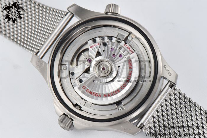 Seamaster 300 "No Time to Die" Limited Edition ORF 1:1 Best Edition on SS Mesh Bracelet A8806 - Image 10