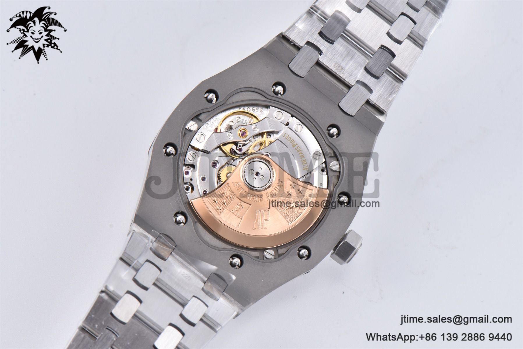 Royal Oak 37mm 15451 SS APSF 1:1 Best Edition Gray Textured Dial on SS Bracelet SA3120 Super Clone - Image 24