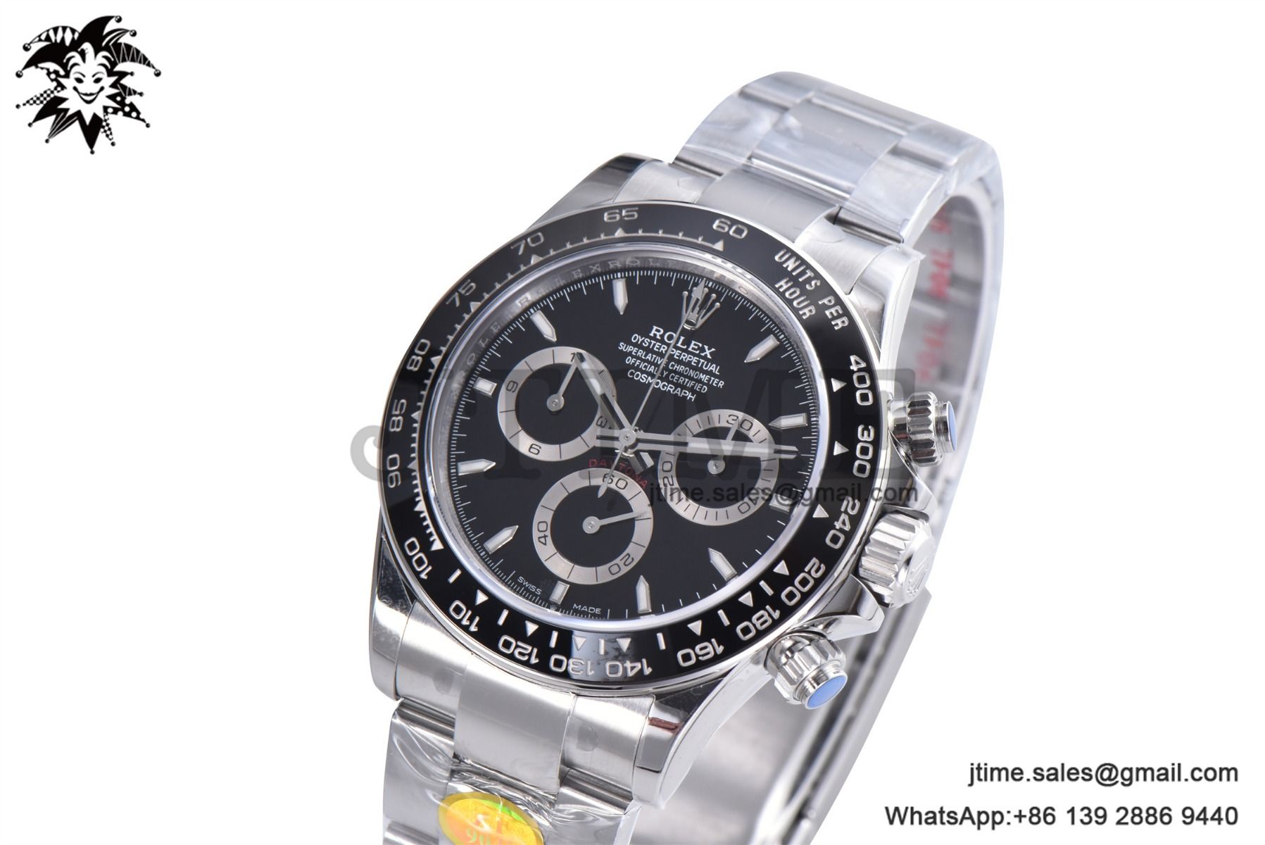2023 Daytona 126500 ZF 1:1 Best Edition 904L SS Case and Bracelet Black Dial SH4130