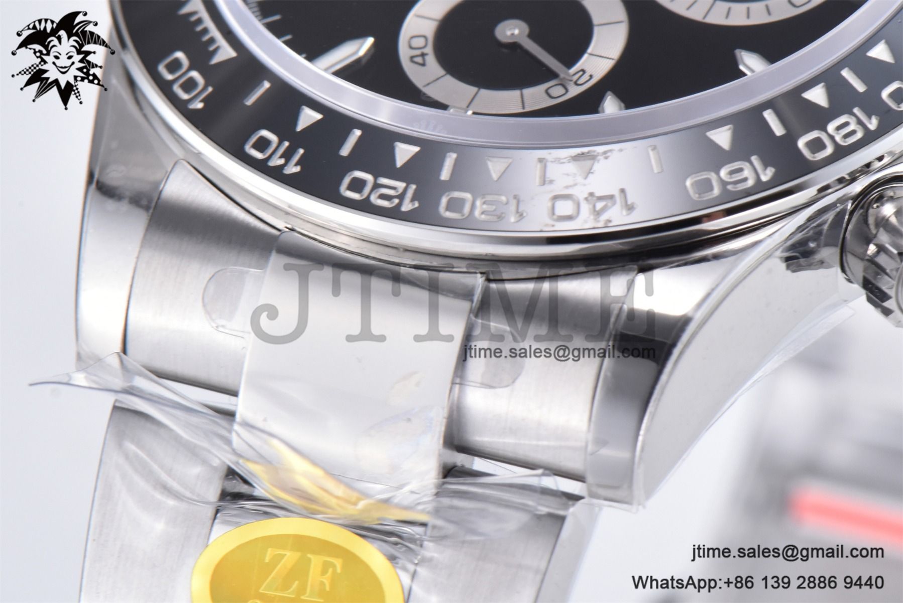 2023 Daytona 126500 ZF 1:1 Best Edition 904L SS Case and Bracelet Black Dial SH4130 - Image 13