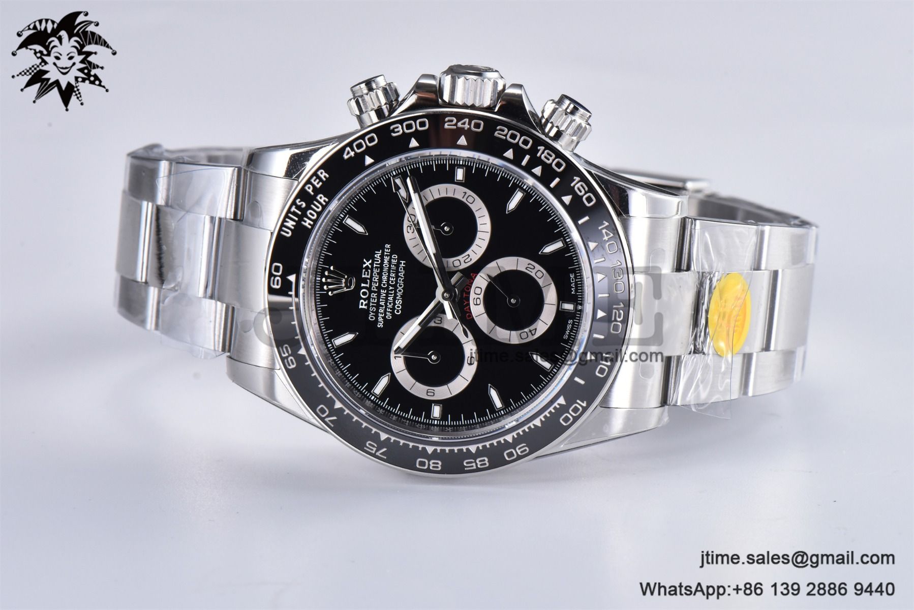 2023 Daytona 126500 ZF 1:1 Best Edition 904L SS Case and Bracelet Black Dial SH4130 - Image 5