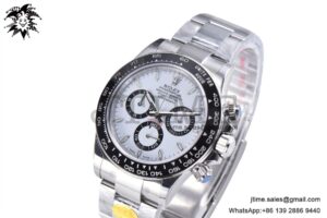 2023 Daytona 126500 ZF 1:1 Best Edition 904L SS Case and Bracelet White Dial SH4130