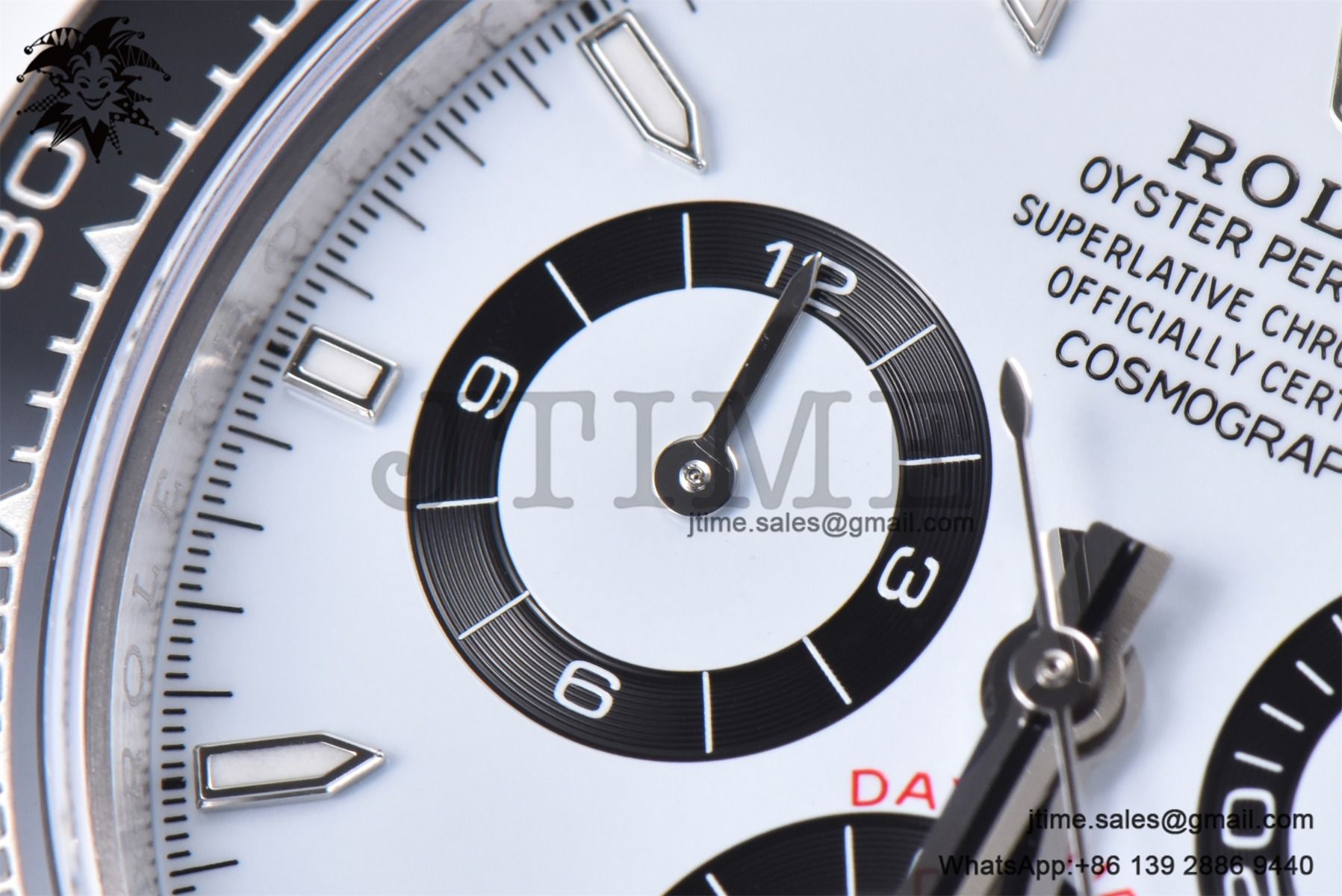 2023 Daytona 126500 ZF 1:1 Best Edition 904L SS Case and Bracelet White Dial SH4130 - Image 10