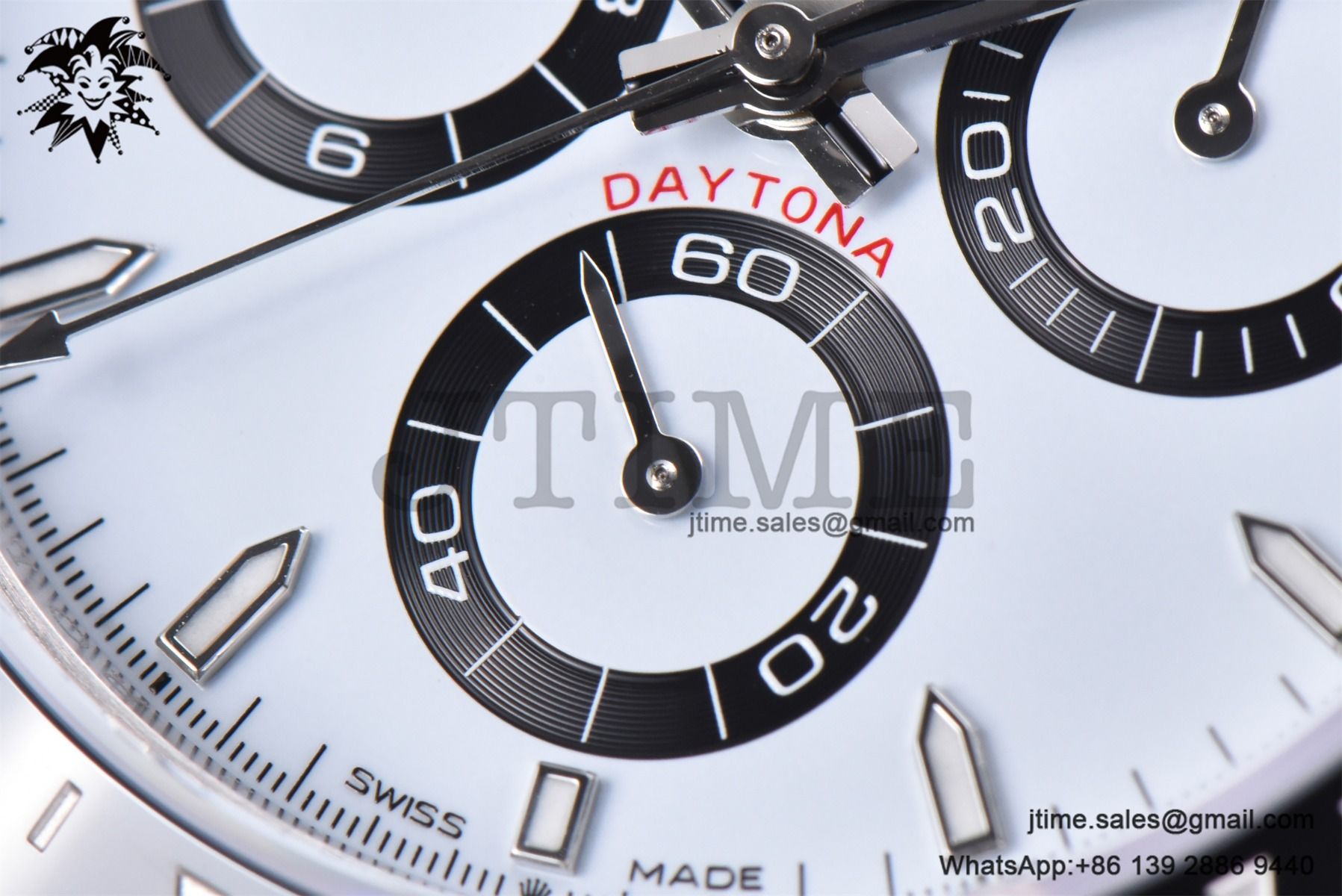 2023 Daytona 126500 ZF 1:1 Best Edition 904L SS Case and Bracelet White Dial SH4130 - Image 11