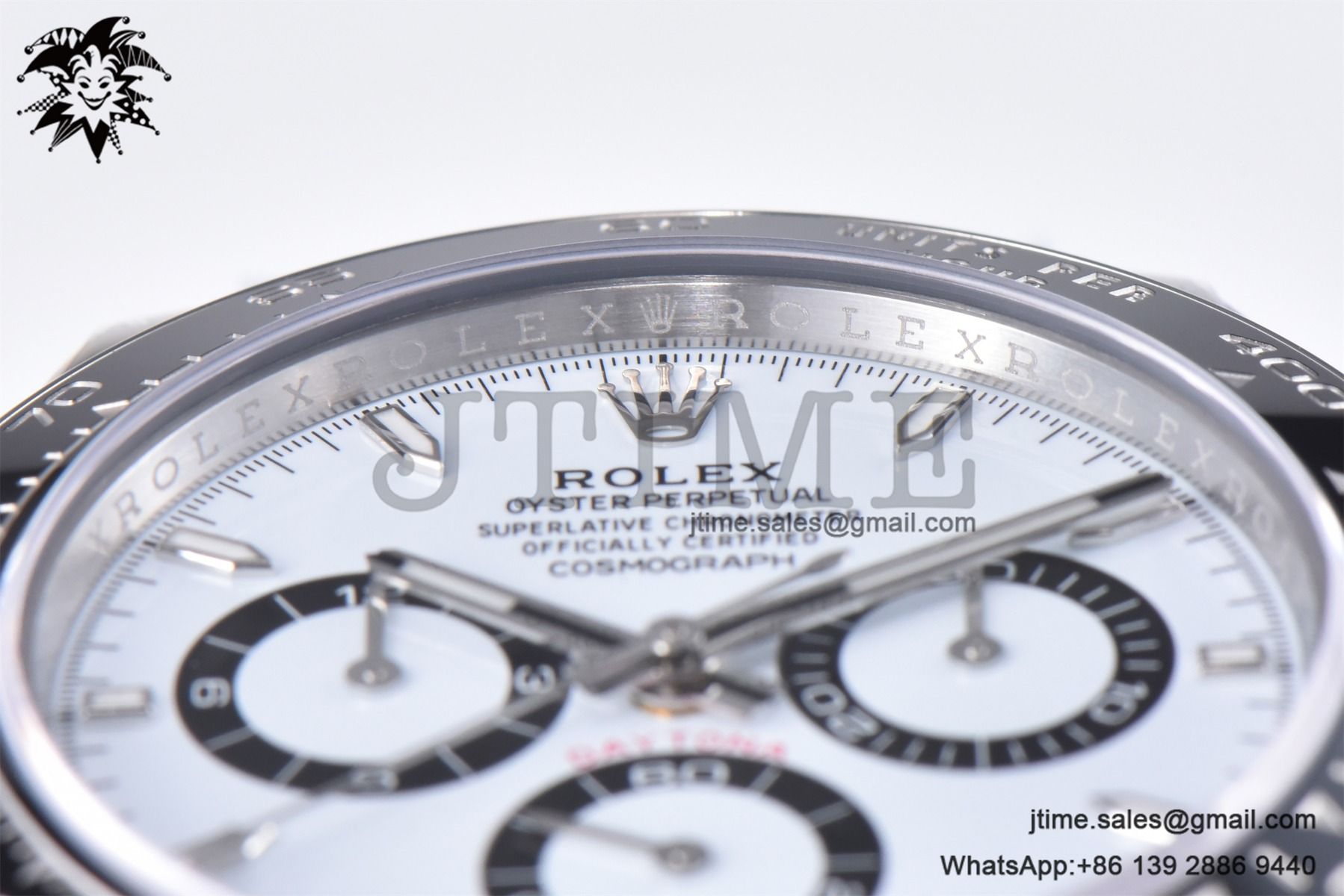2023 Daytona 126500 ZF 1:1 Best Edition 904L SS Case and Bracelet White Dial SH4130 - Image 16