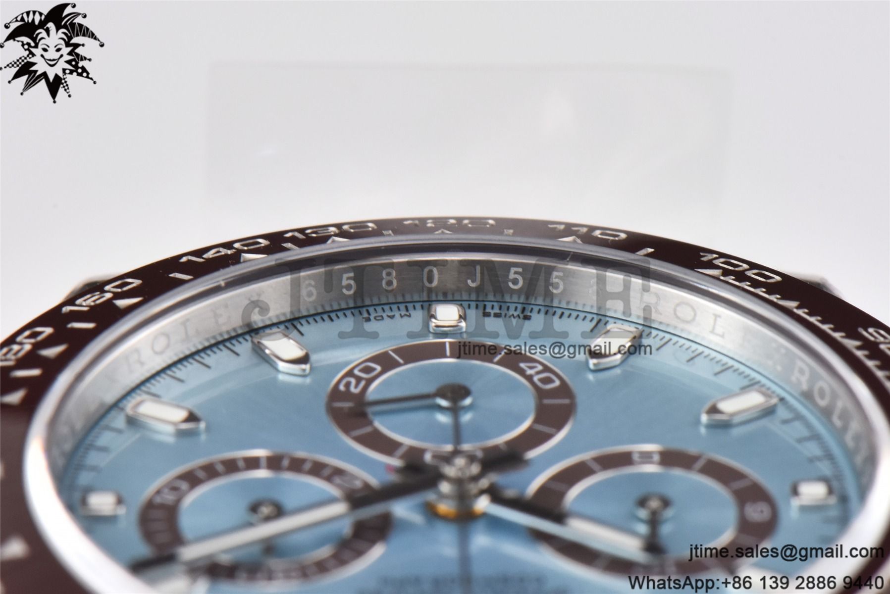 Daytona 116506 Brown Ceramic BTF 1:1 Best Edition Ice Blue Dial on SS Bracelet SA4130 V2 - Image 12