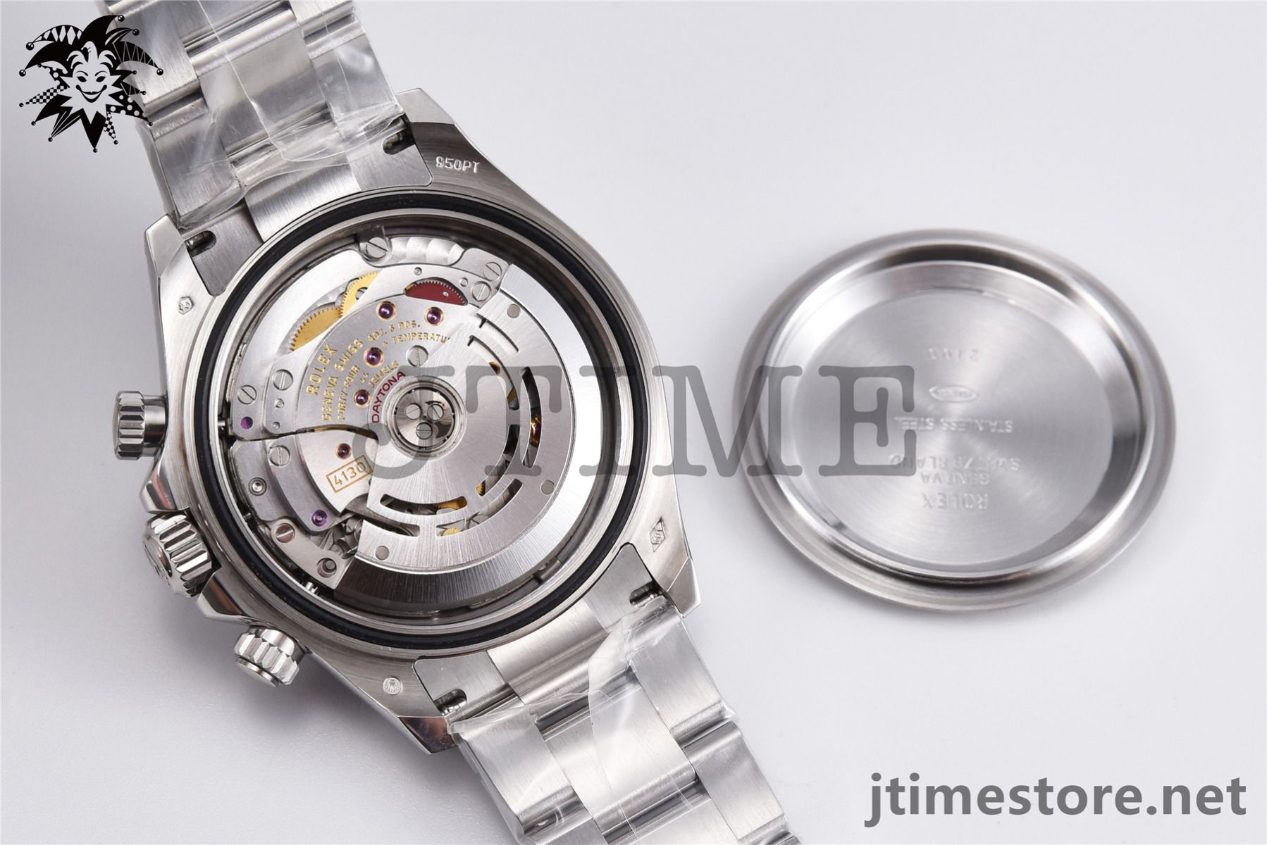 Daytona 116506 Brown Ceramic Bezel Noob 1:1 Best Edition 904L SS Case and Bracelet Ice Blue Dial SA4130 - Image 16