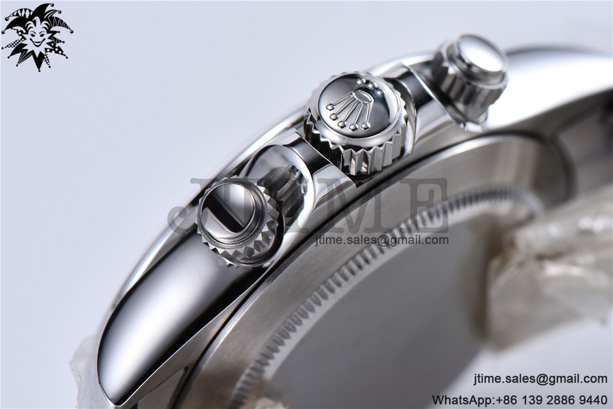 Daytona 116506 Brown Ceramic Bezel Noob 1:1 Best Edition 904L SS Case and Bracelet Ice Blue Dial SA4130 - Image 4