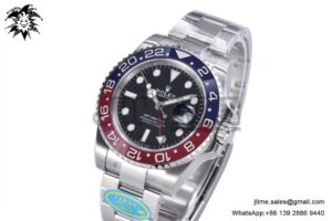 GMT-Master II 126710 BLRO Red/Blue Pepsi Ceramic 904L Steel Clean Factory Best Edition on Oyster Bracelet DD3285 CHS (New Bezel Insert)