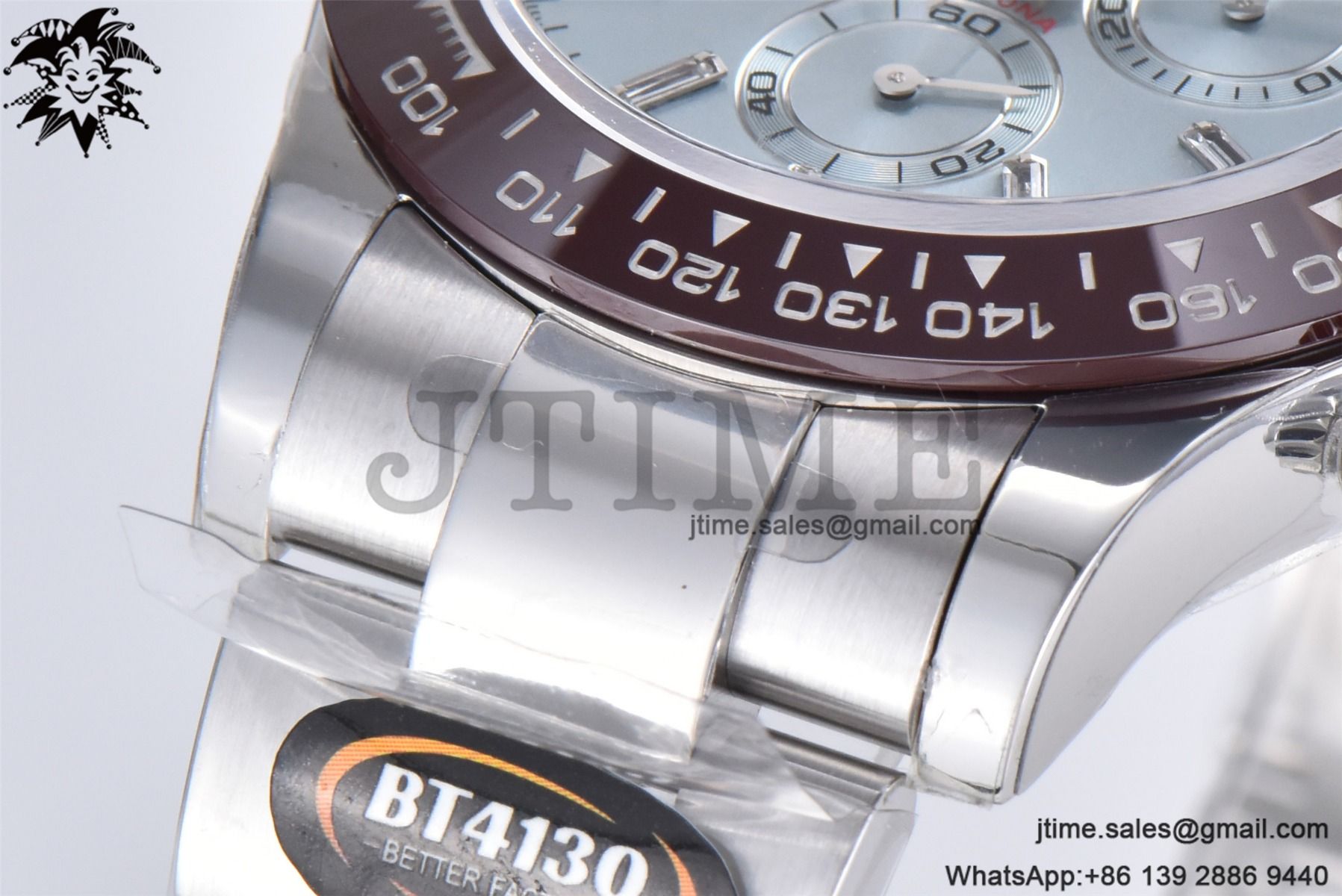 Daytona 116506 SS BTF 1:1 Best Edition 904L Brown Ceramic Bezel I-Blue Dial on SS Bracelet A4130 - Image 16