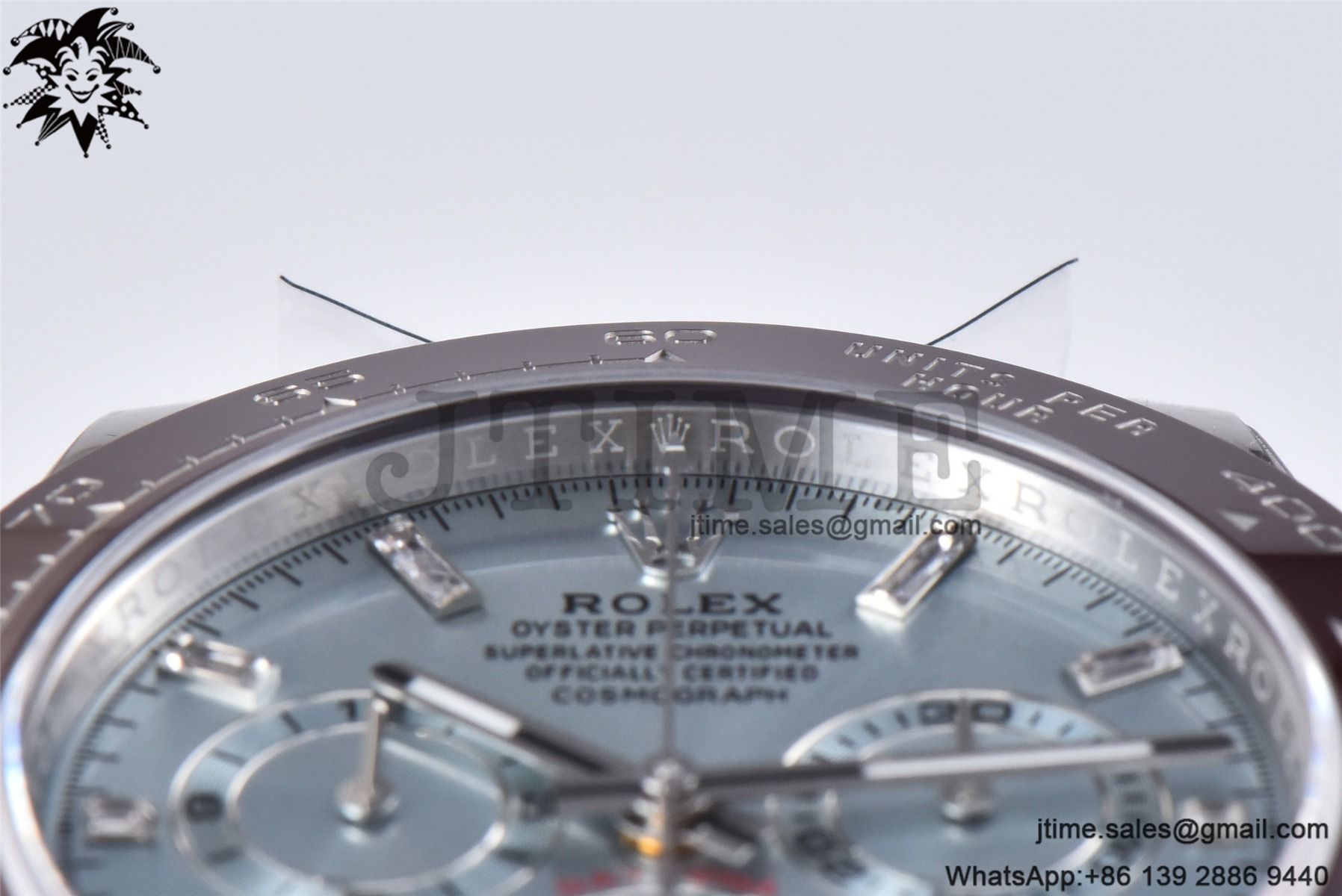 Daytona 116506 SS BTF 1:1 Best Edition 904L Brown Ceramic Bezel I-Blue Dial on SS Bracelet A4130 - Image 9